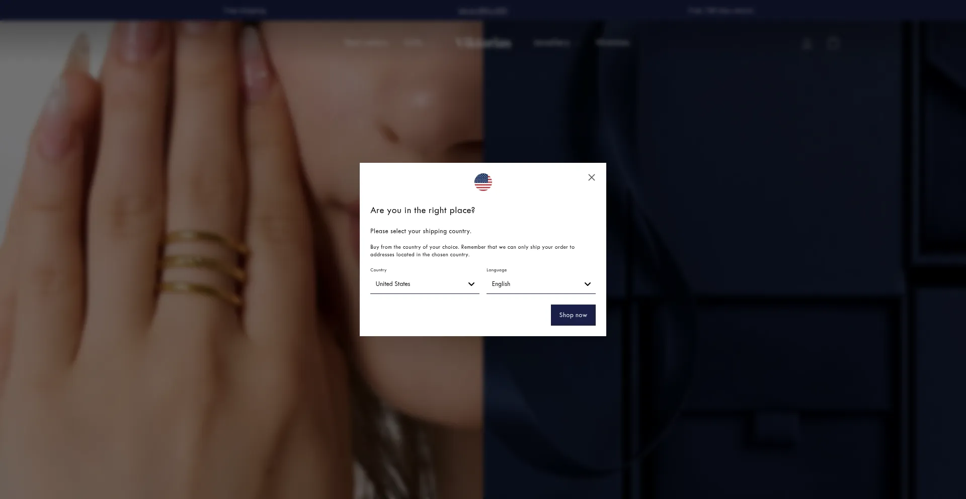 Website screenshot of Viktorias.co.za