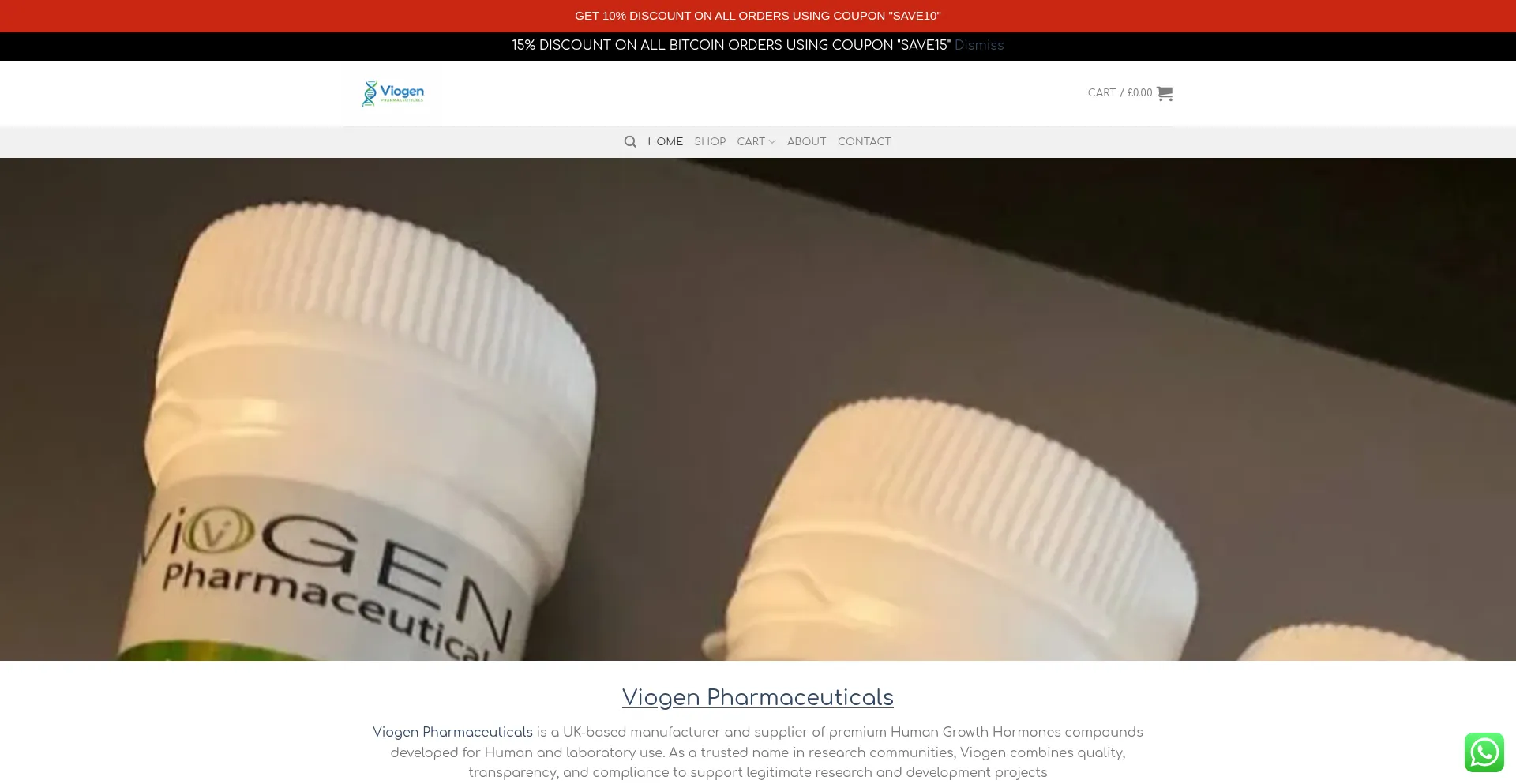 Viogenpharmaceuticals.uk