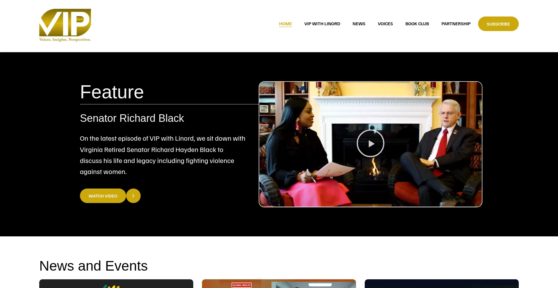 Vipnews.tv Screenshot