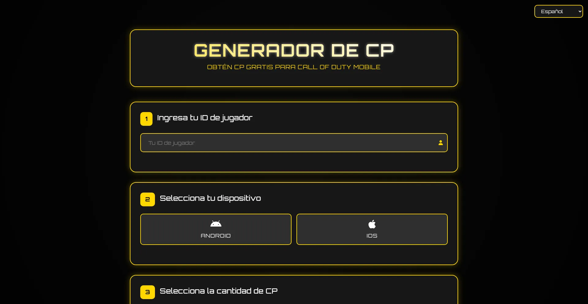 Website screenshot of Vippoints.net