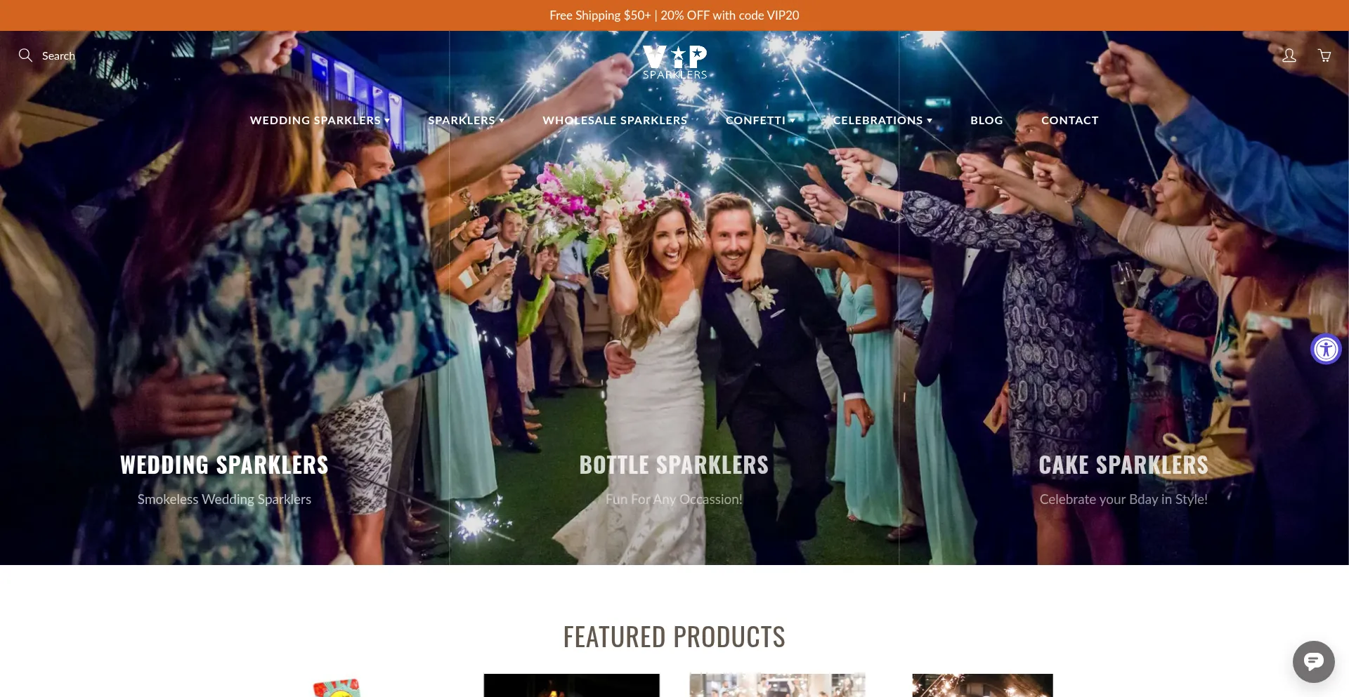 Vipsparklers.com