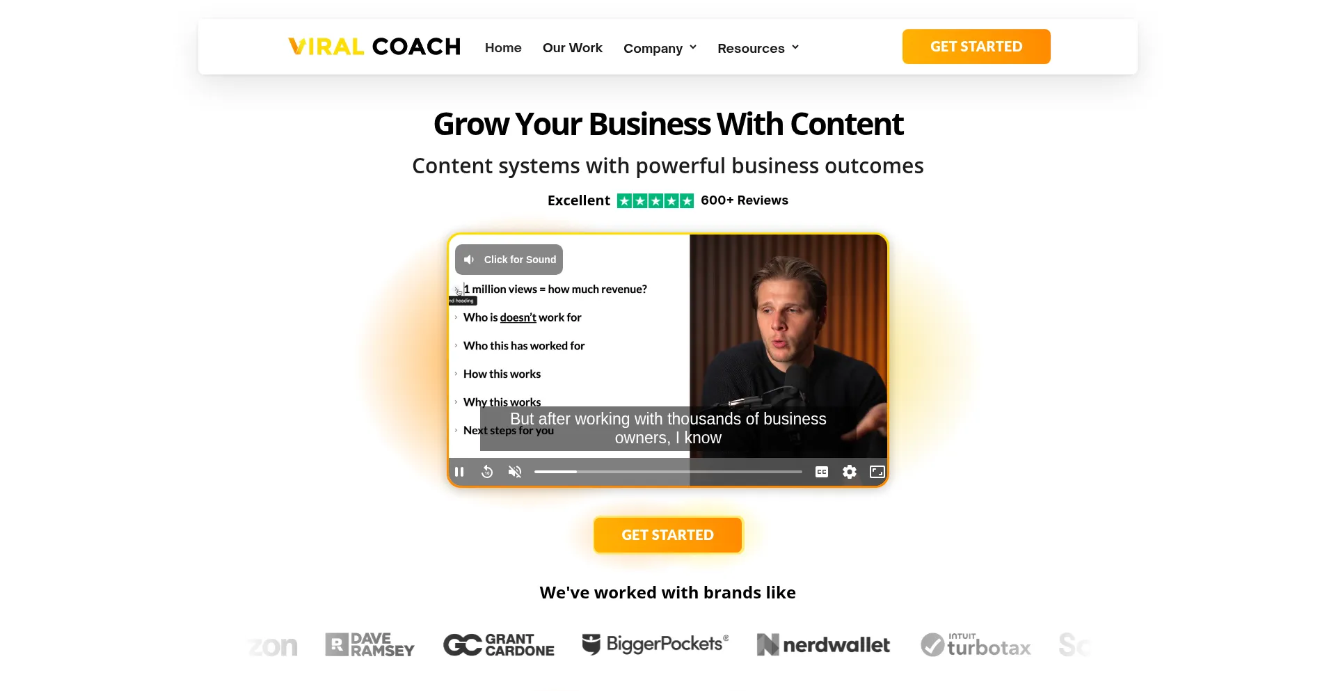 Viralcoach.com Screenshot