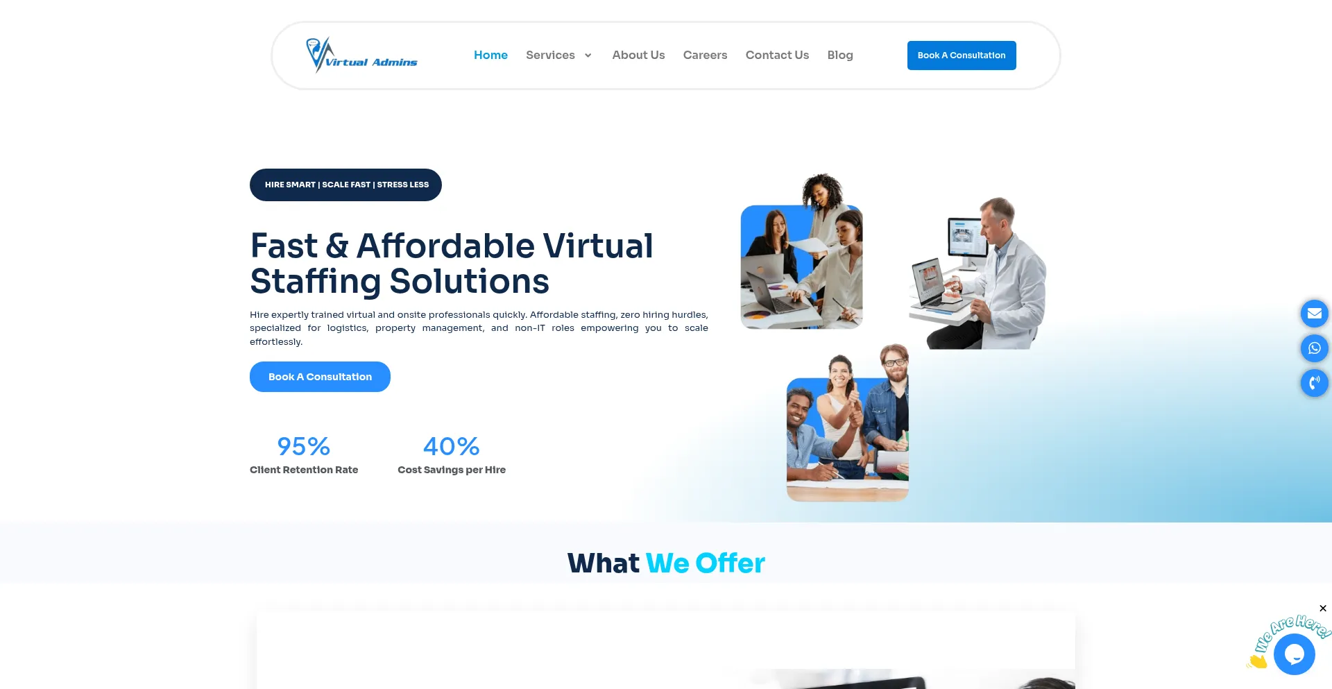 Virtualadmins.org Screenshot