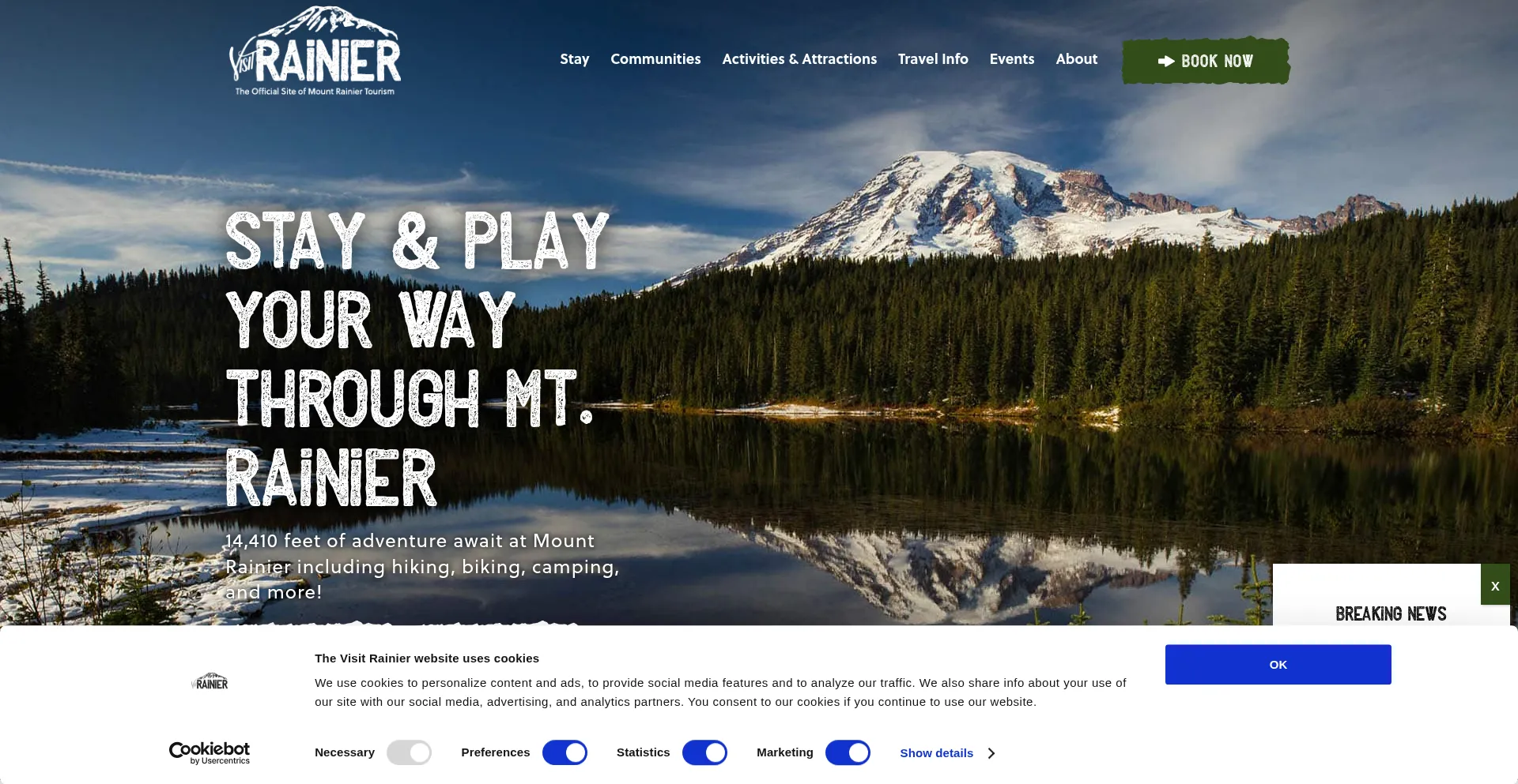 Is Visitrainier.com Safe?
