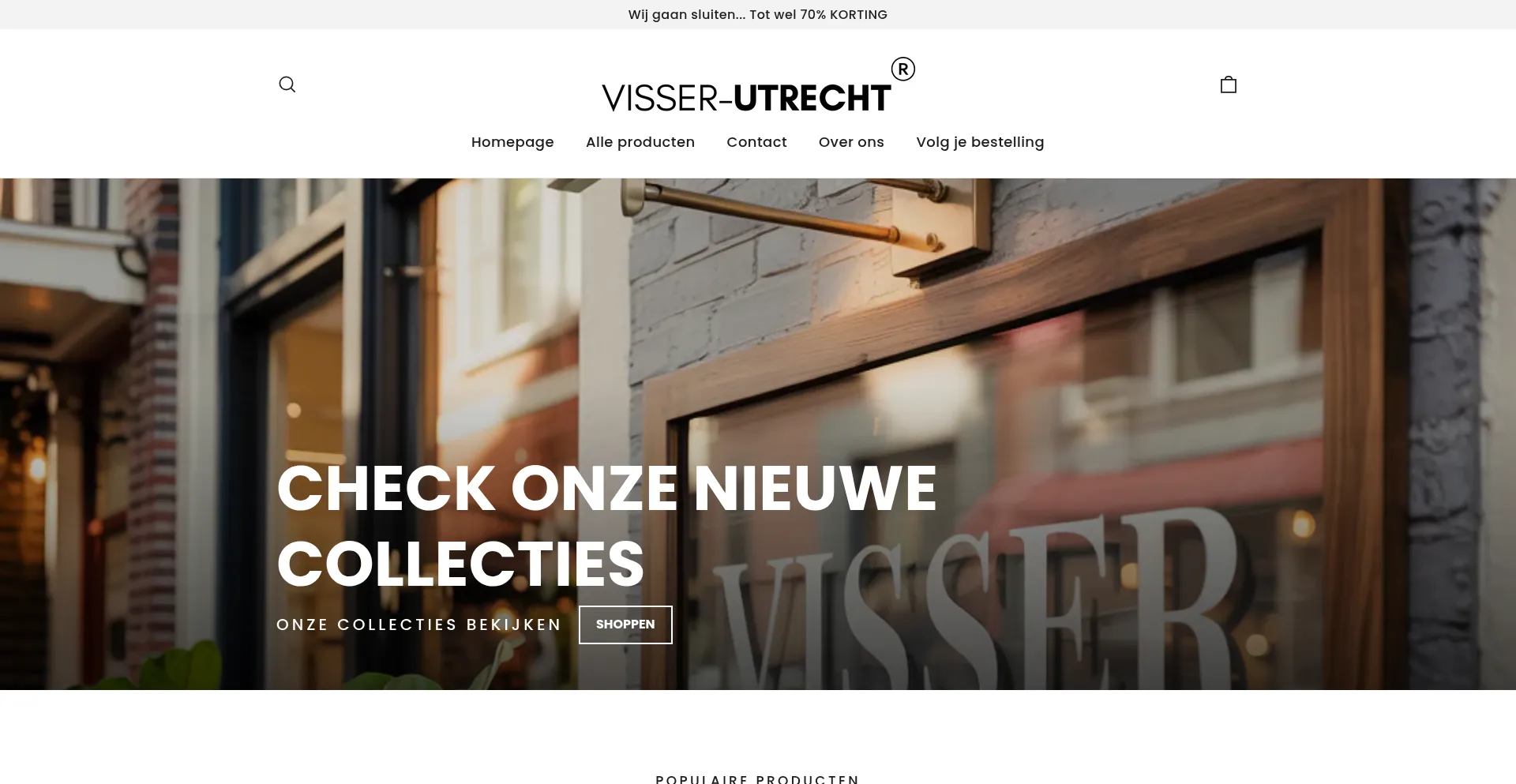Visser-utrecht.nl Screenshot