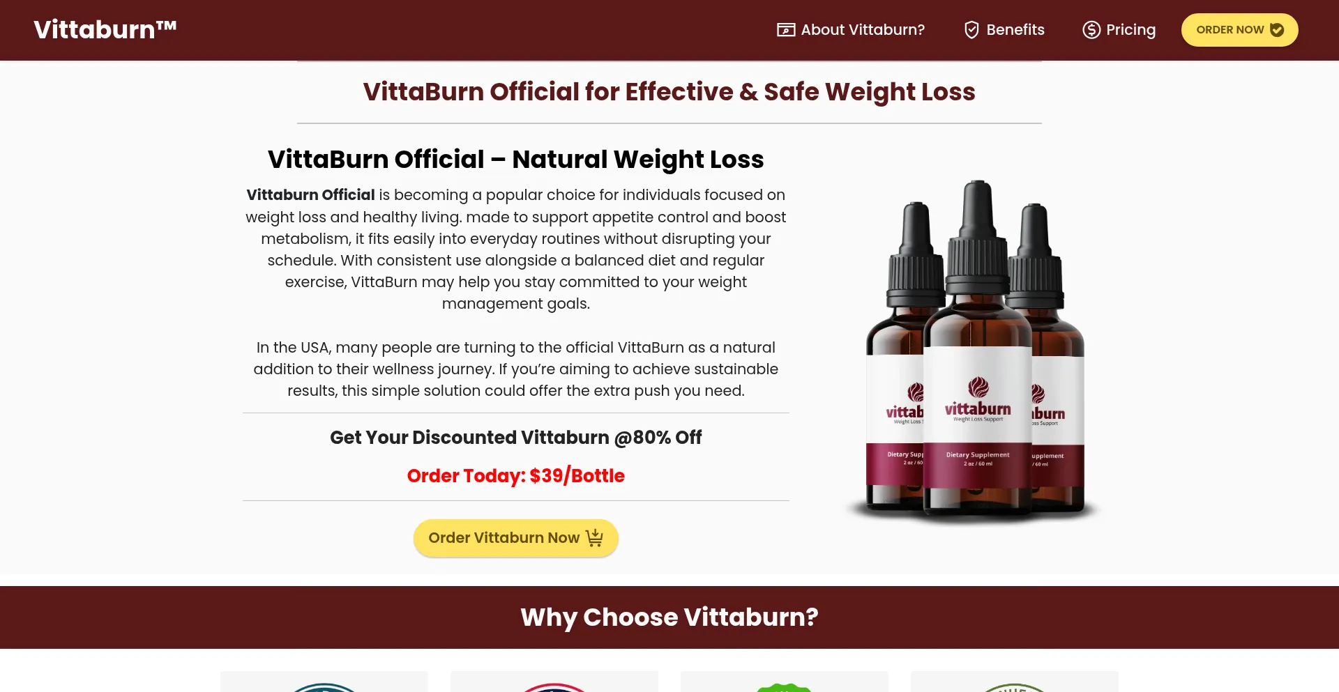 Is Vittaburn-official.com Safe?