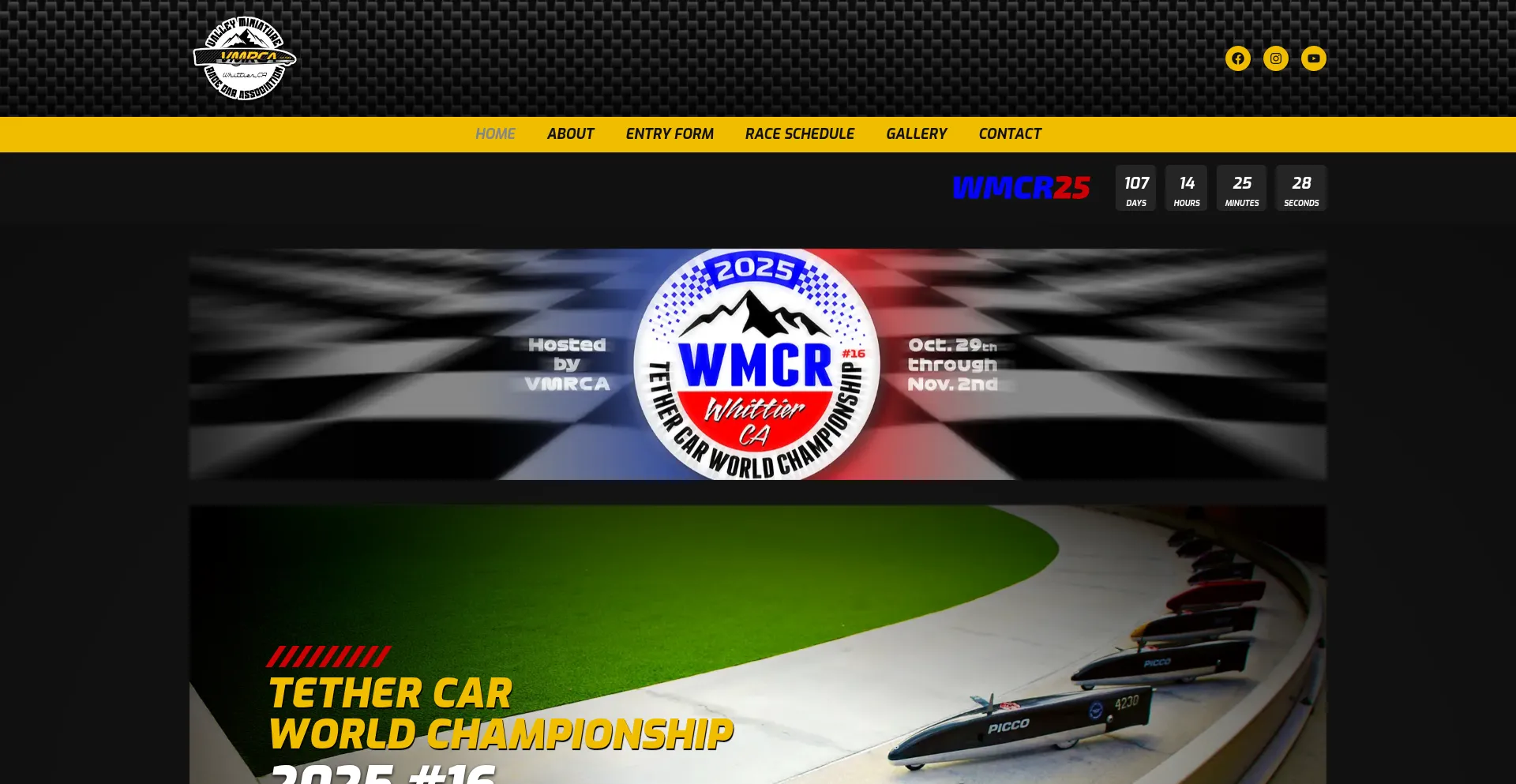 Website screenshot of Vmrcausa.com