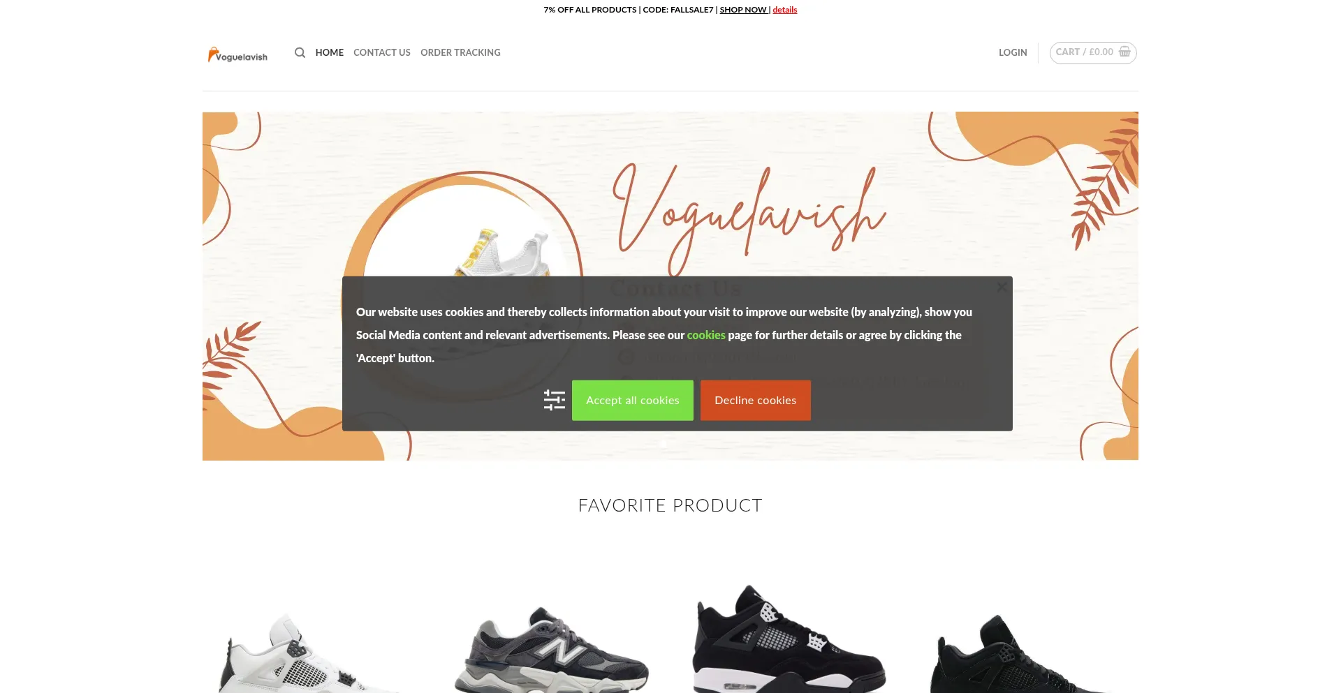 Voguelavish.com Screenshot