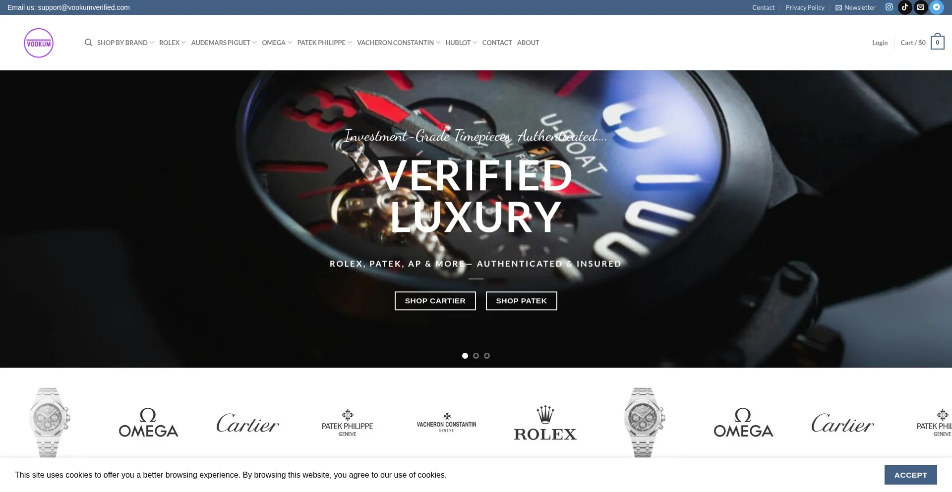 Vookumverified.com Screenshot