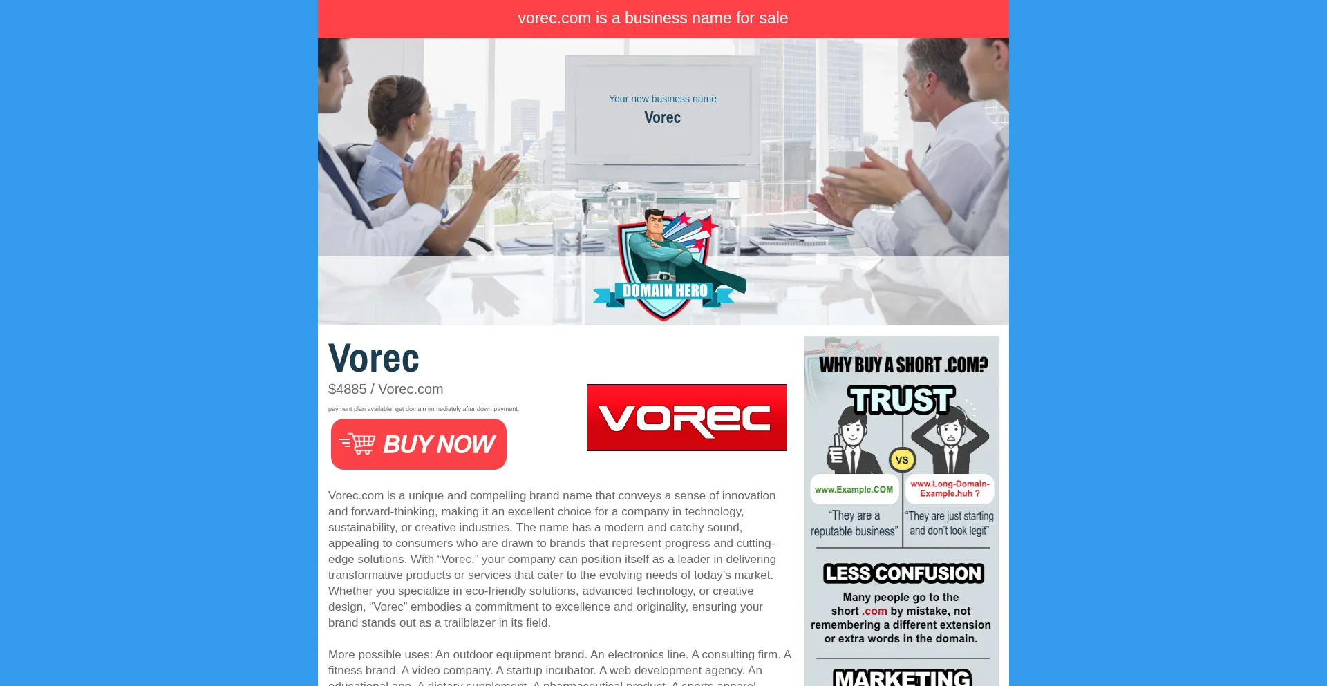 Is Vorec.com Safe?