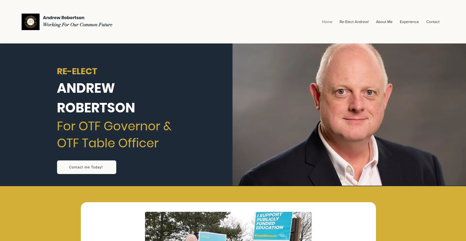 Is Voteandrewrobertson.ca Safe?