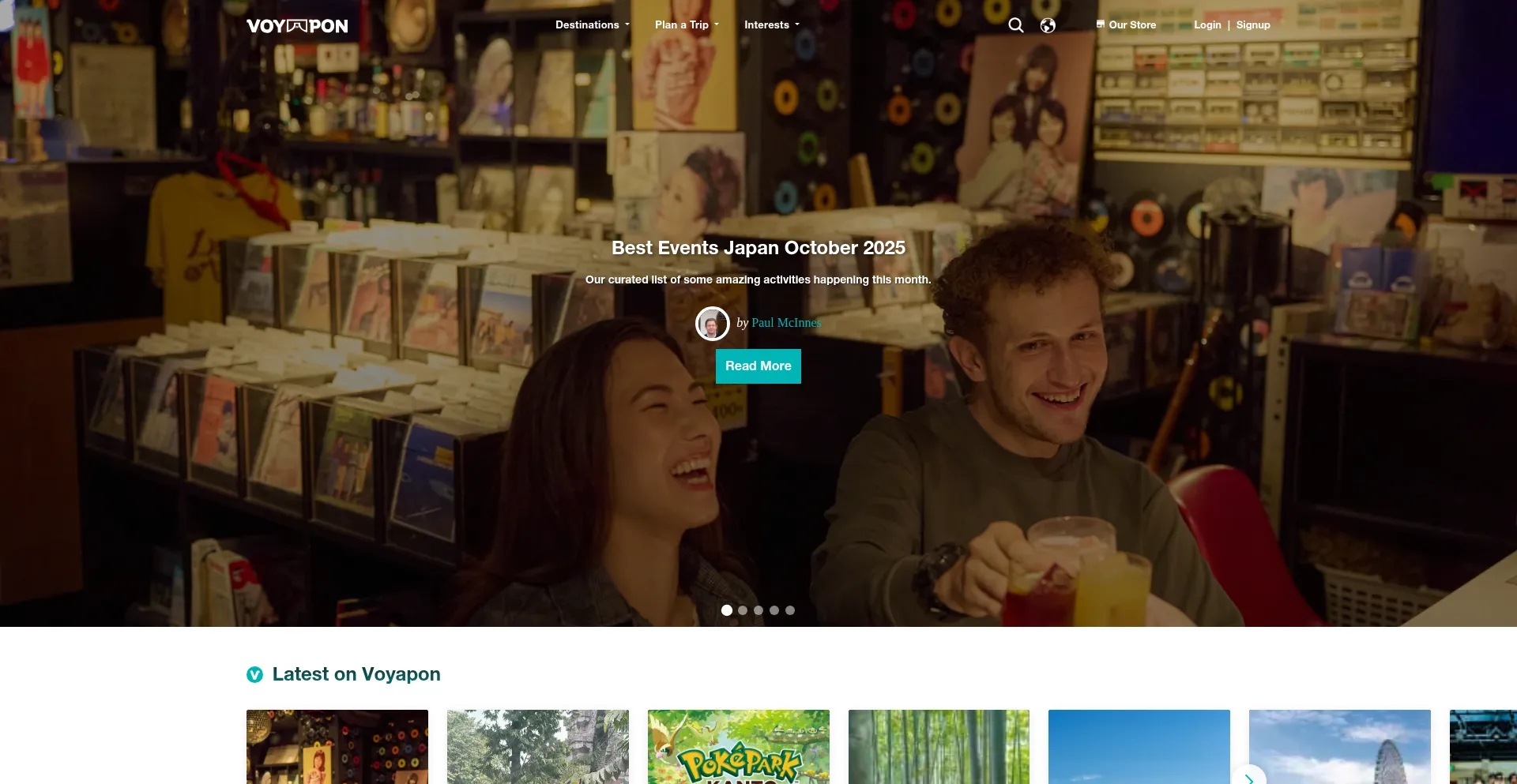 Voyapon.com Screenshot
