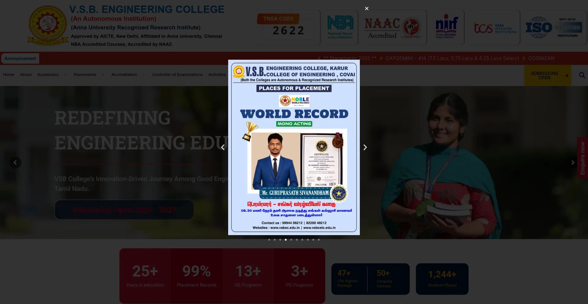 Vsbec.edu.in