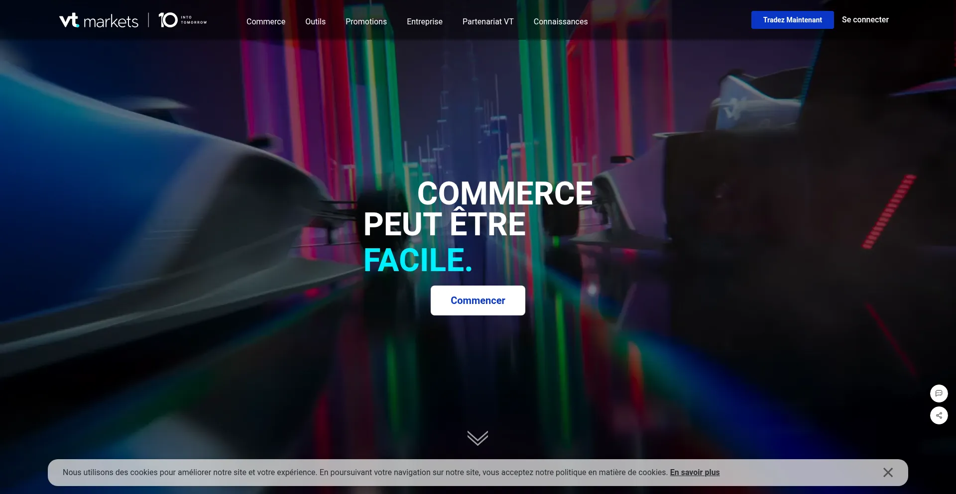 Website screenshot of Vtmfr.com