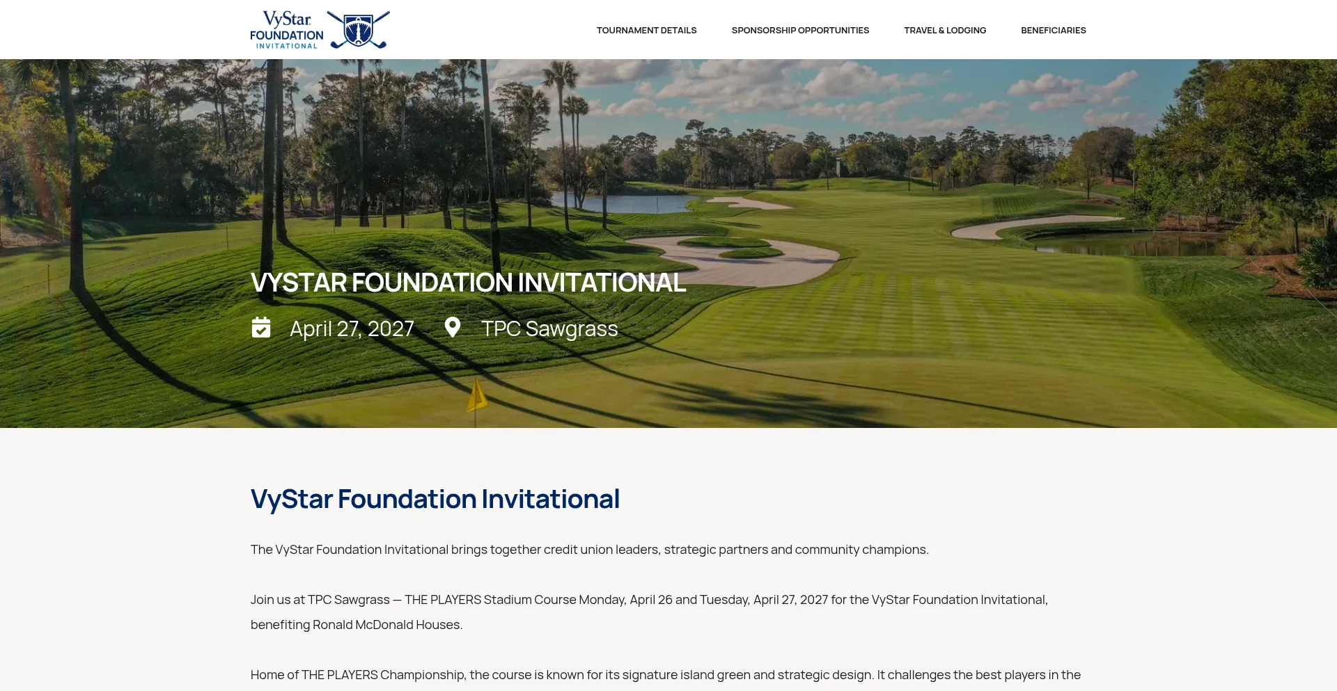 Vystarfoundationinvitational.org