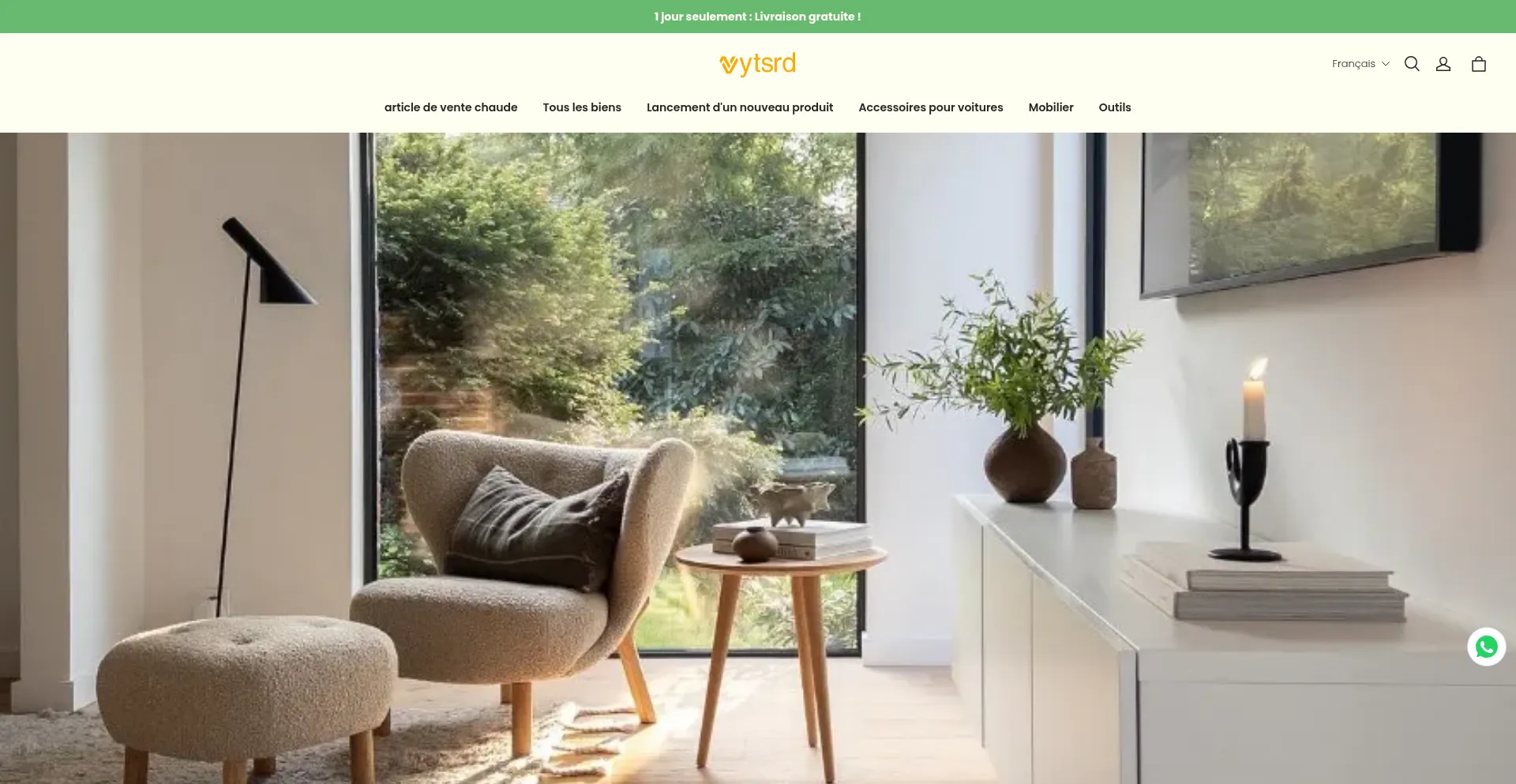 Website screenshot of Vytsrd.com