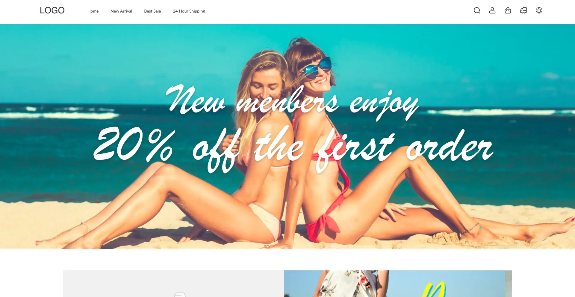 Website screenshot of Wafclearance.shop