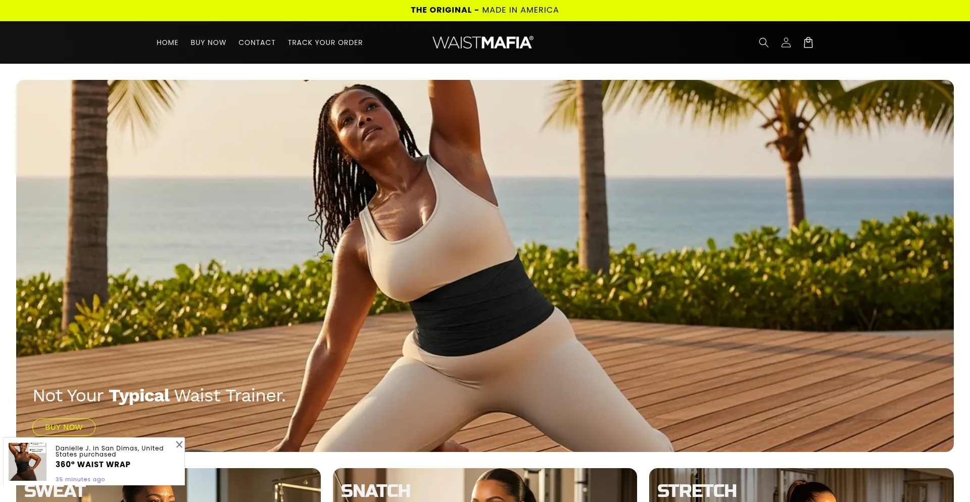 Waistmafia.com Screenshot