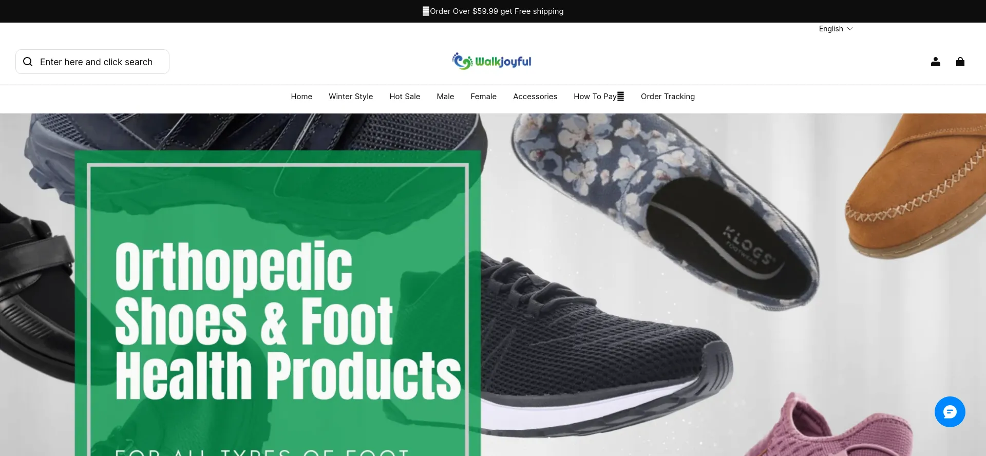 Website screenshot of Walkjoyful.com