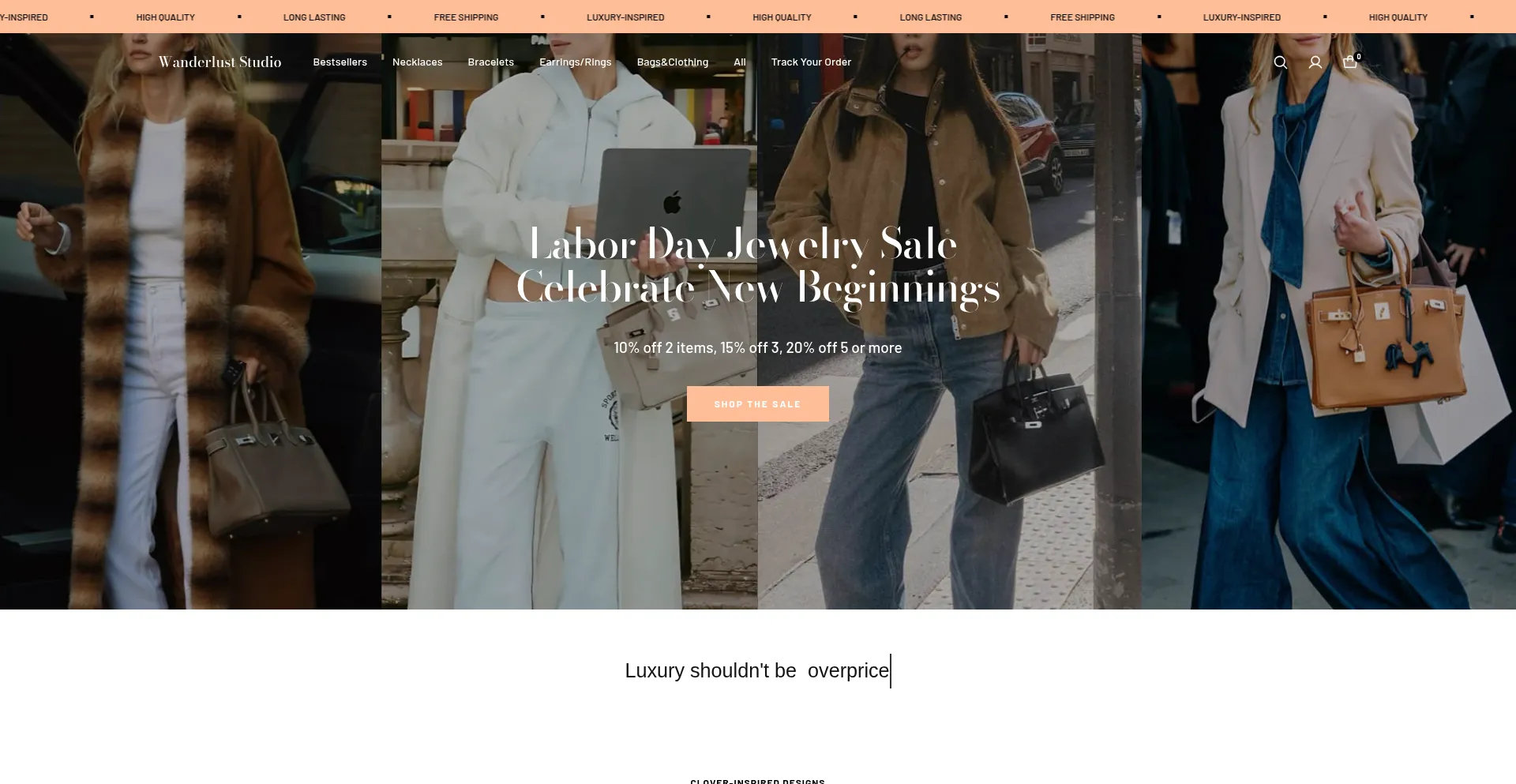 Wanderluststudio.co Screenshot