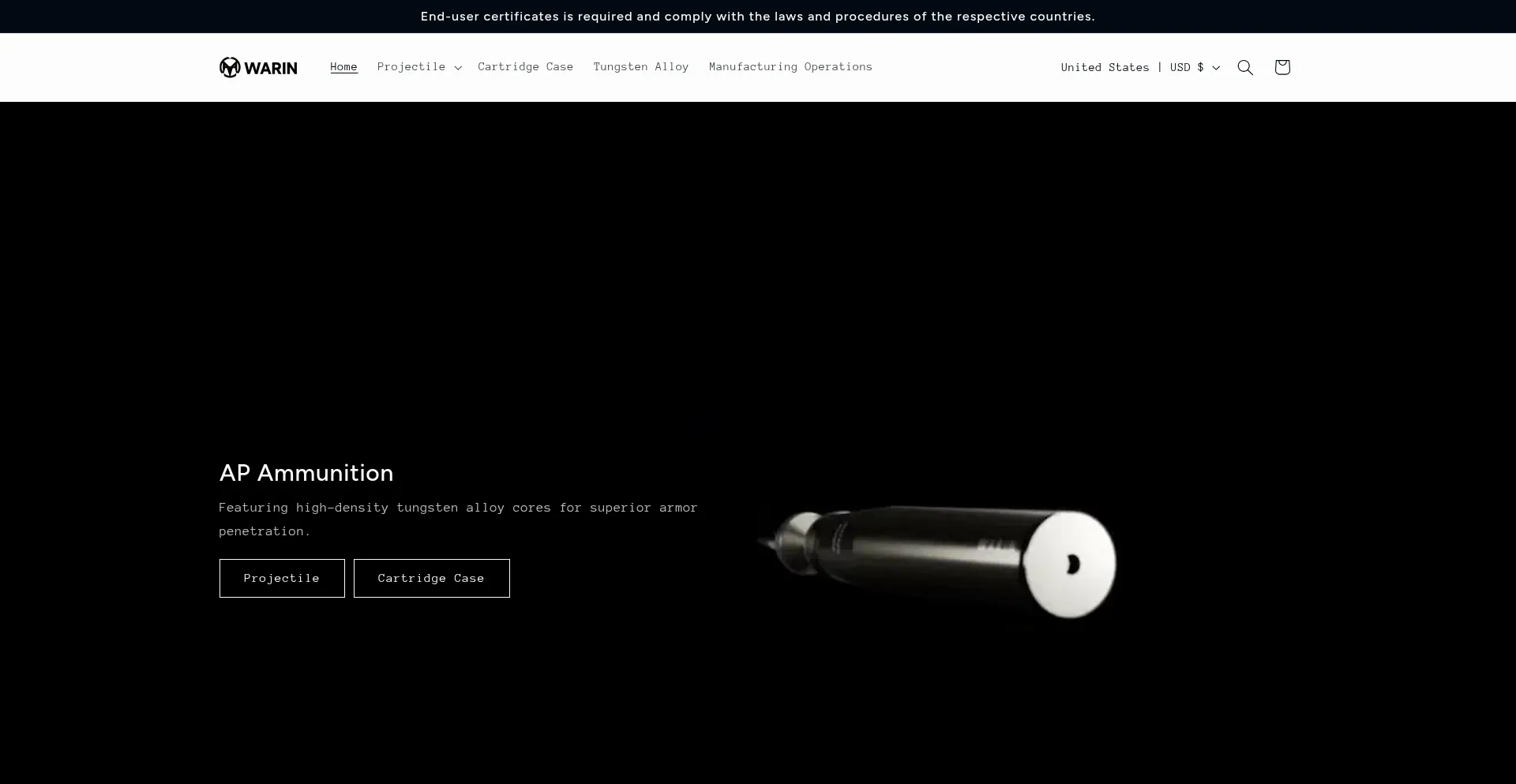 Warindt.com Screenshot