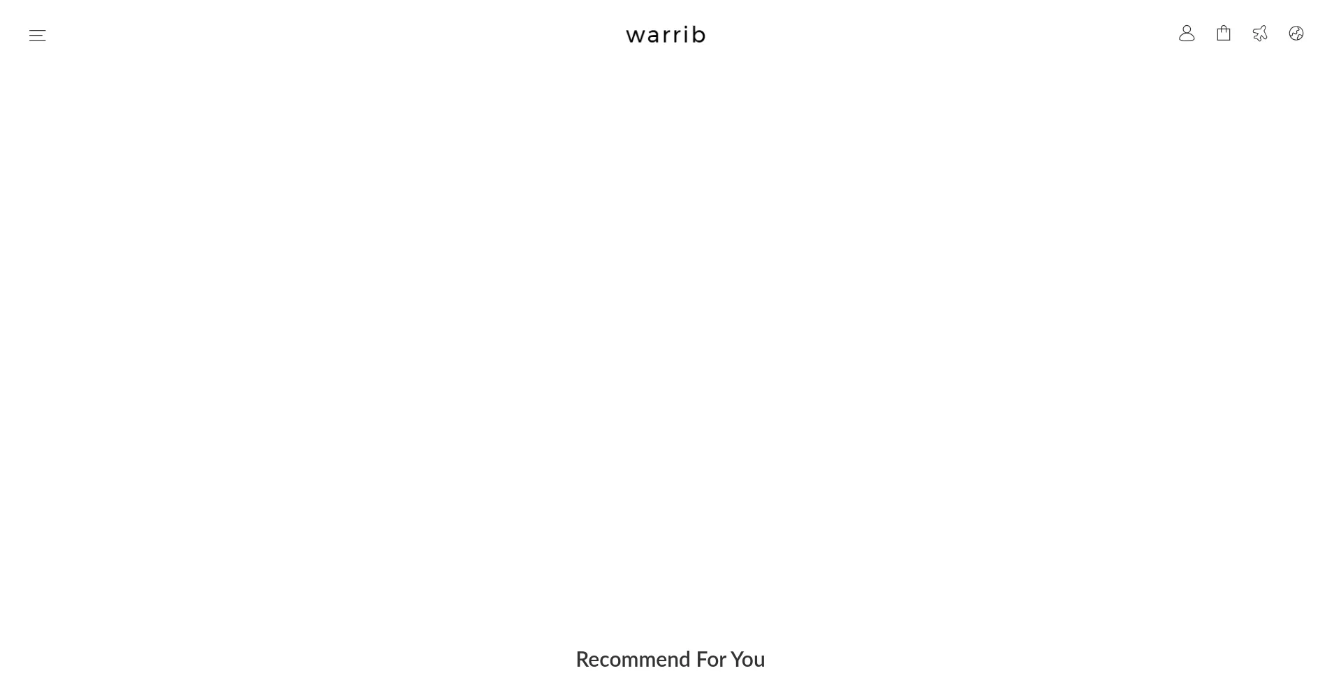 Website screenshot of Warrib.com