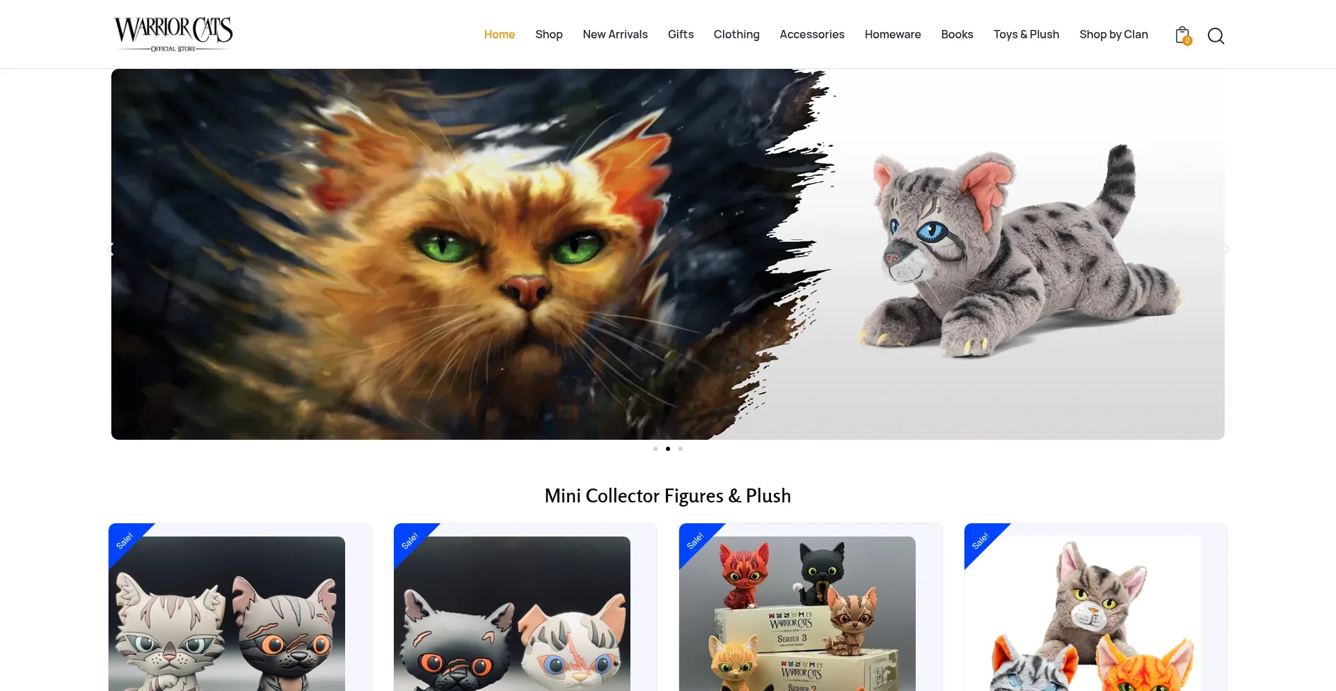 Warriorcatstoys.com