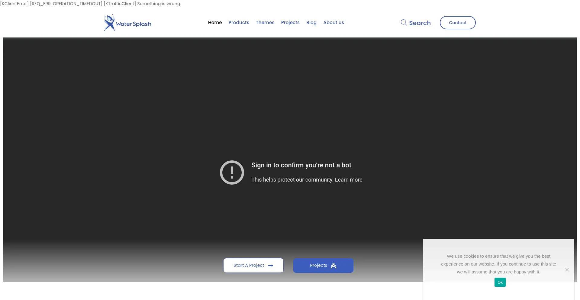 Watersplashnet.com Screenshot