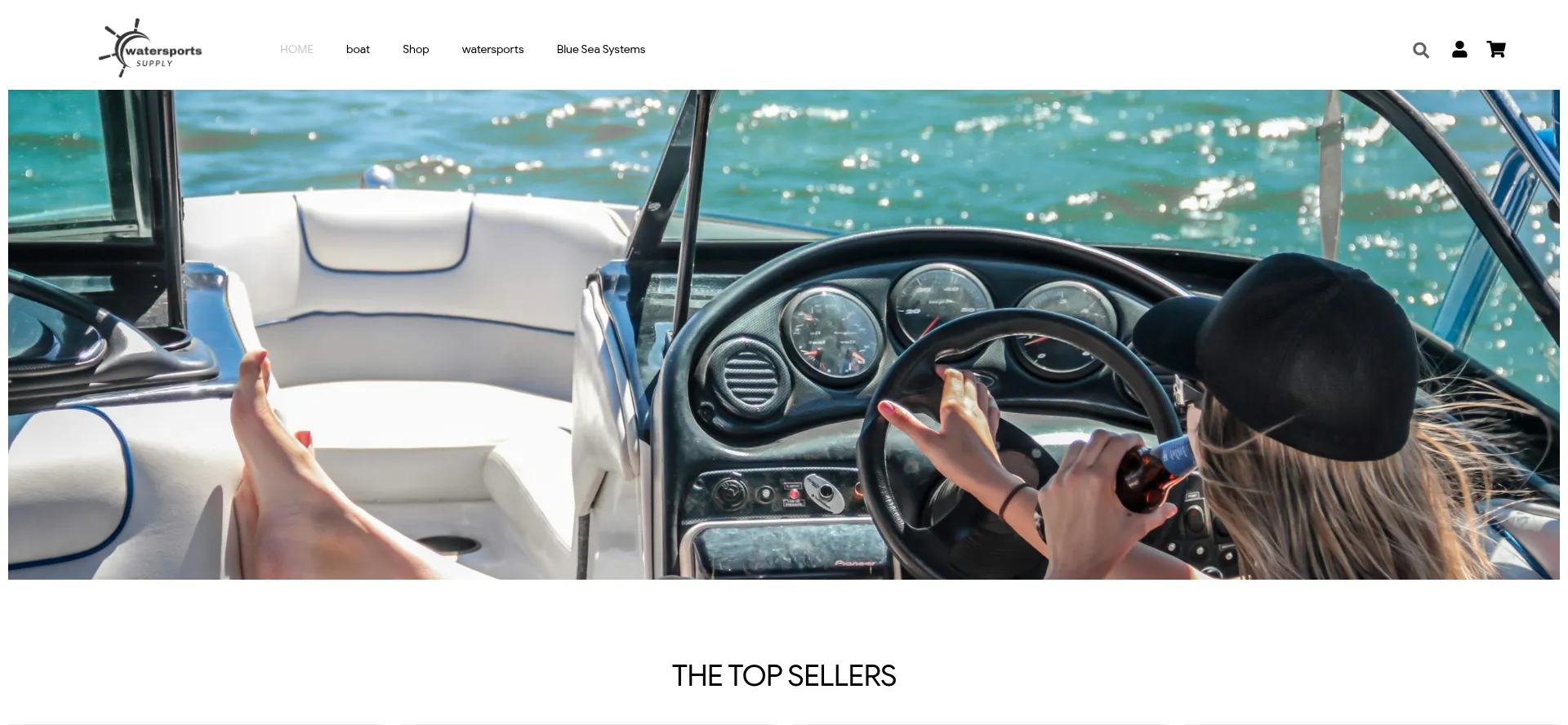 Website screenshot of Watersportssupply.com