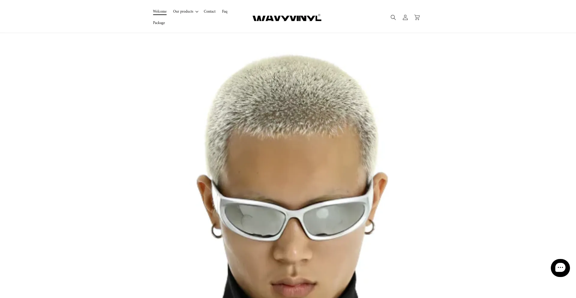 Website screenshot of Wavyvinyl.com