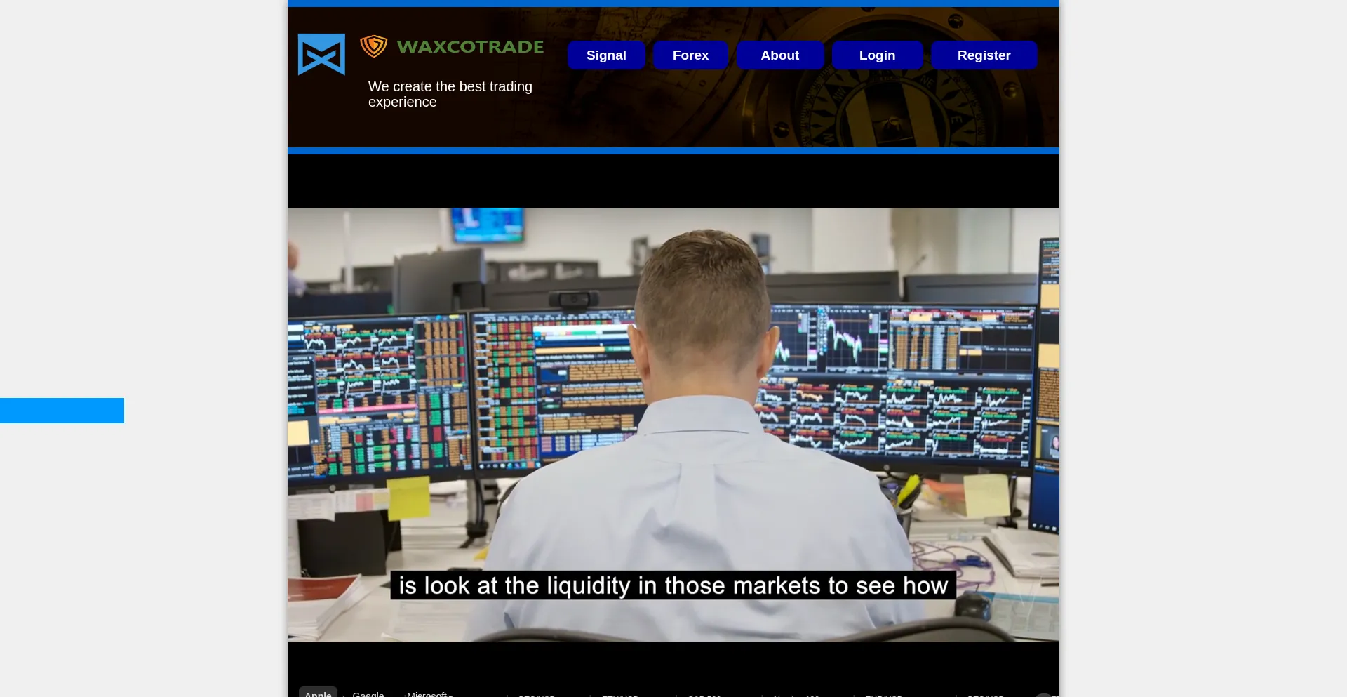 Waxcotrade.com Screenshot