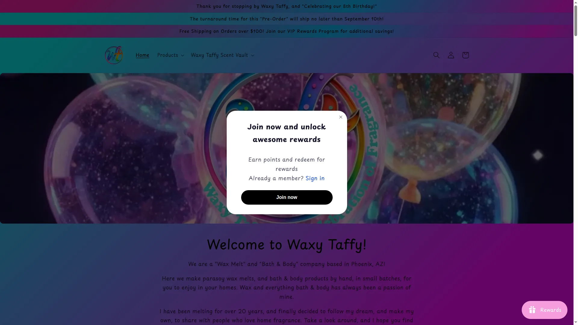 Waxytaffy.com