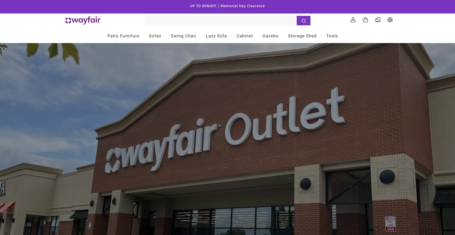 Website screenshot of Wayfalrcity.shop