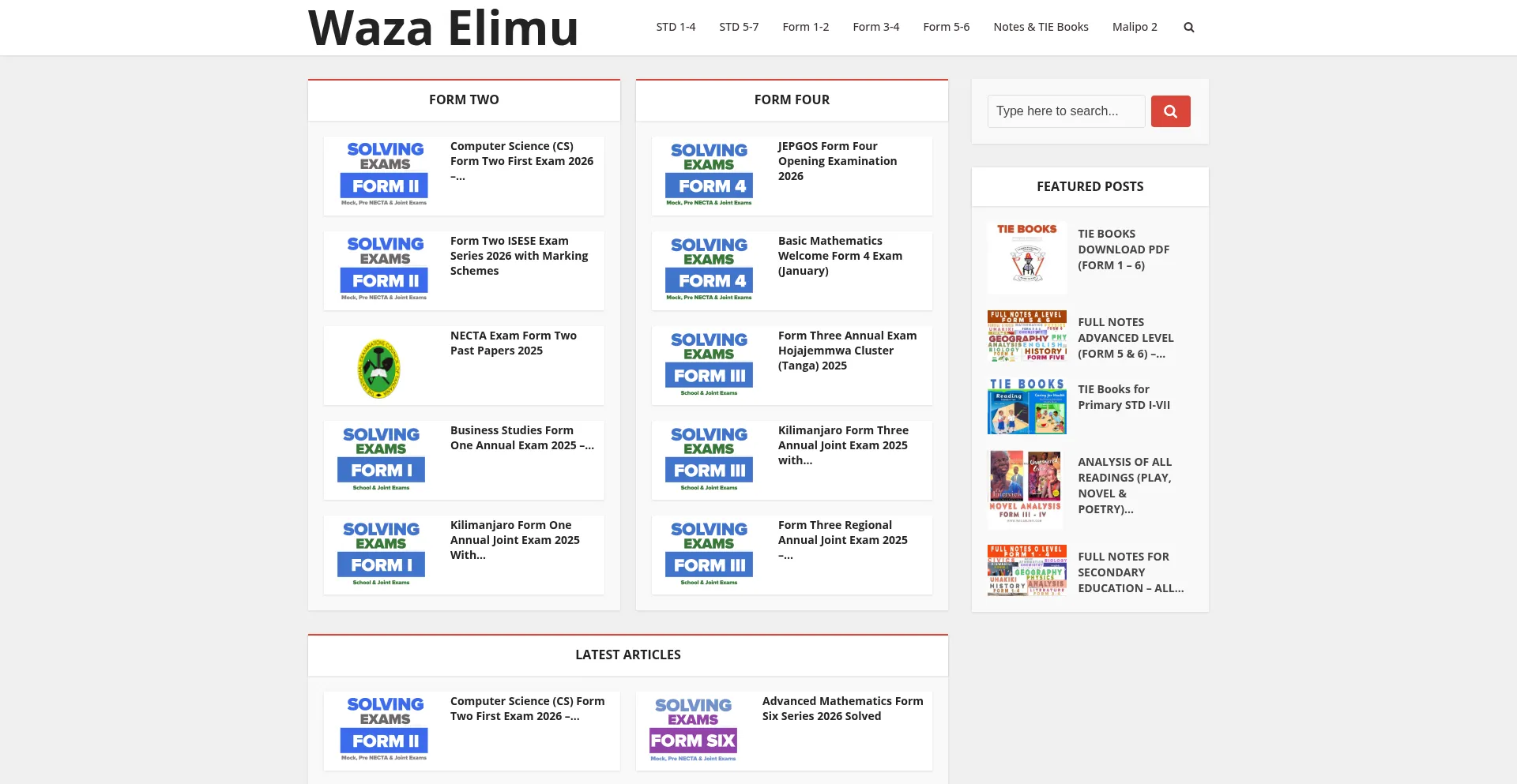 Wazaelimu.com