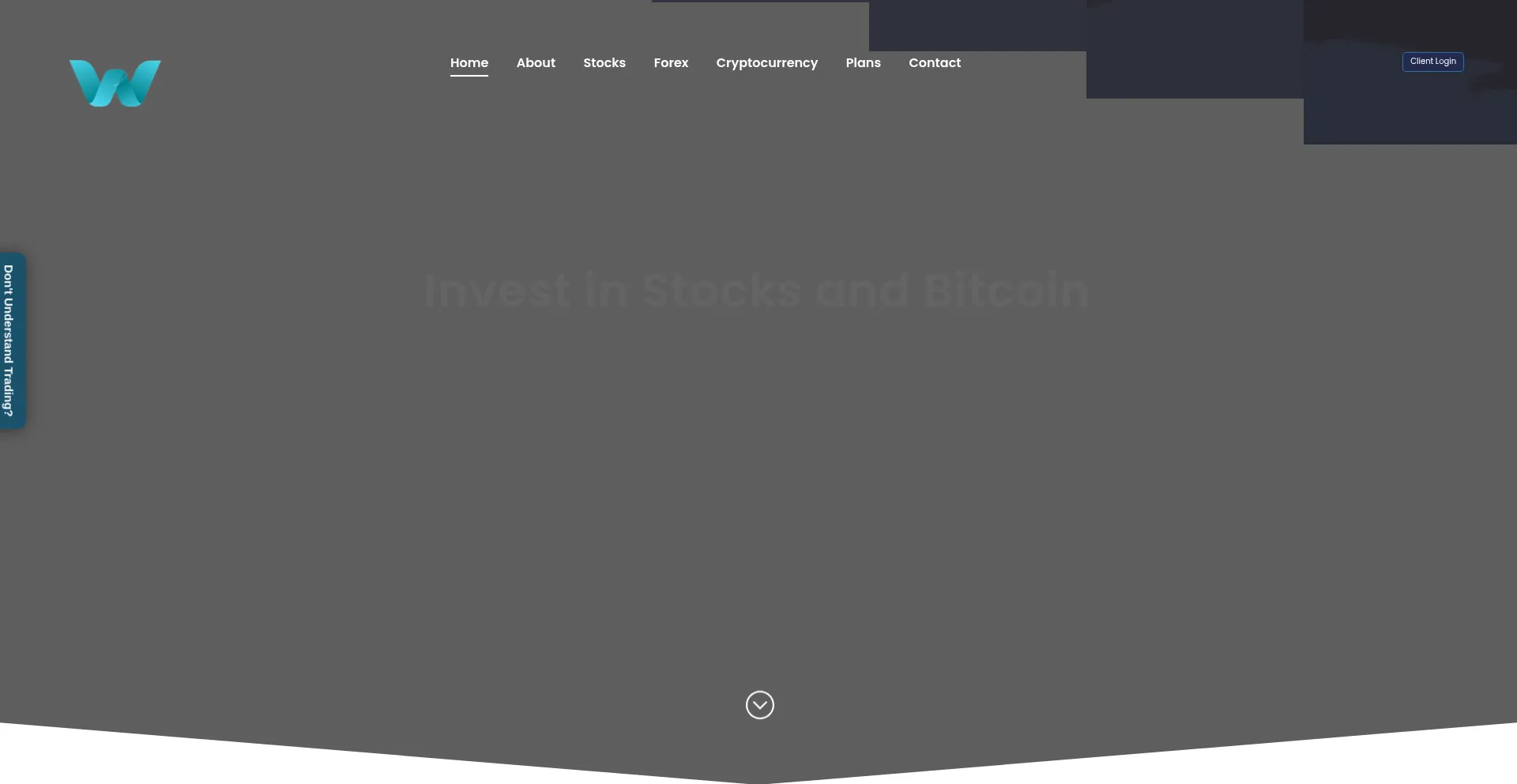 Website screenshot of Wealthfronttradingplatform.com
