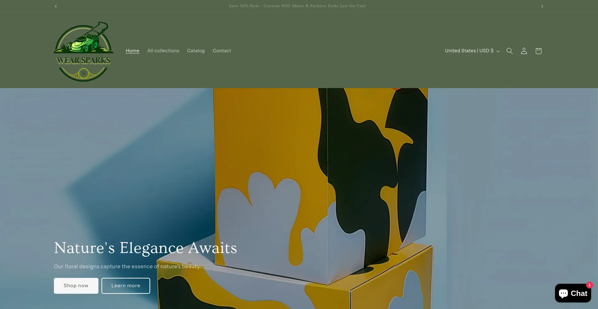 Wearsparks.com Screenshot