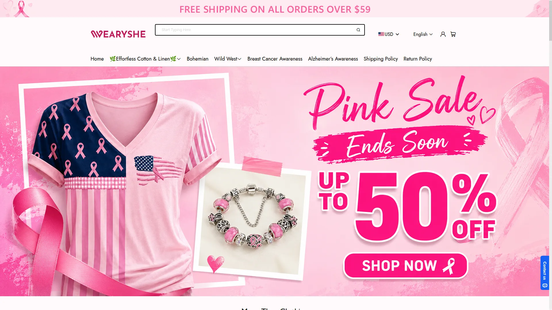 Wearyshe.com
