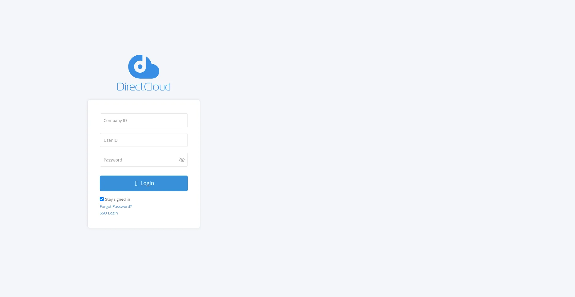 Website screenshot of Web.directcloud.jp