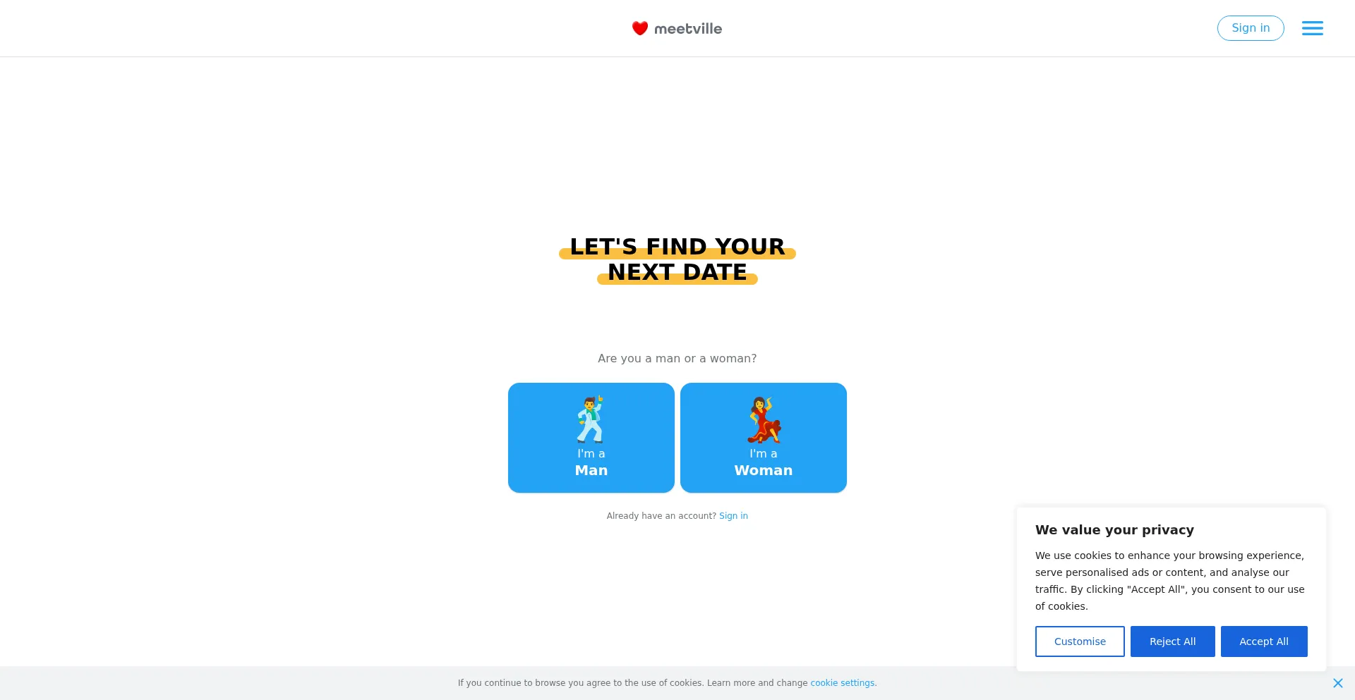 Web.meetville.com