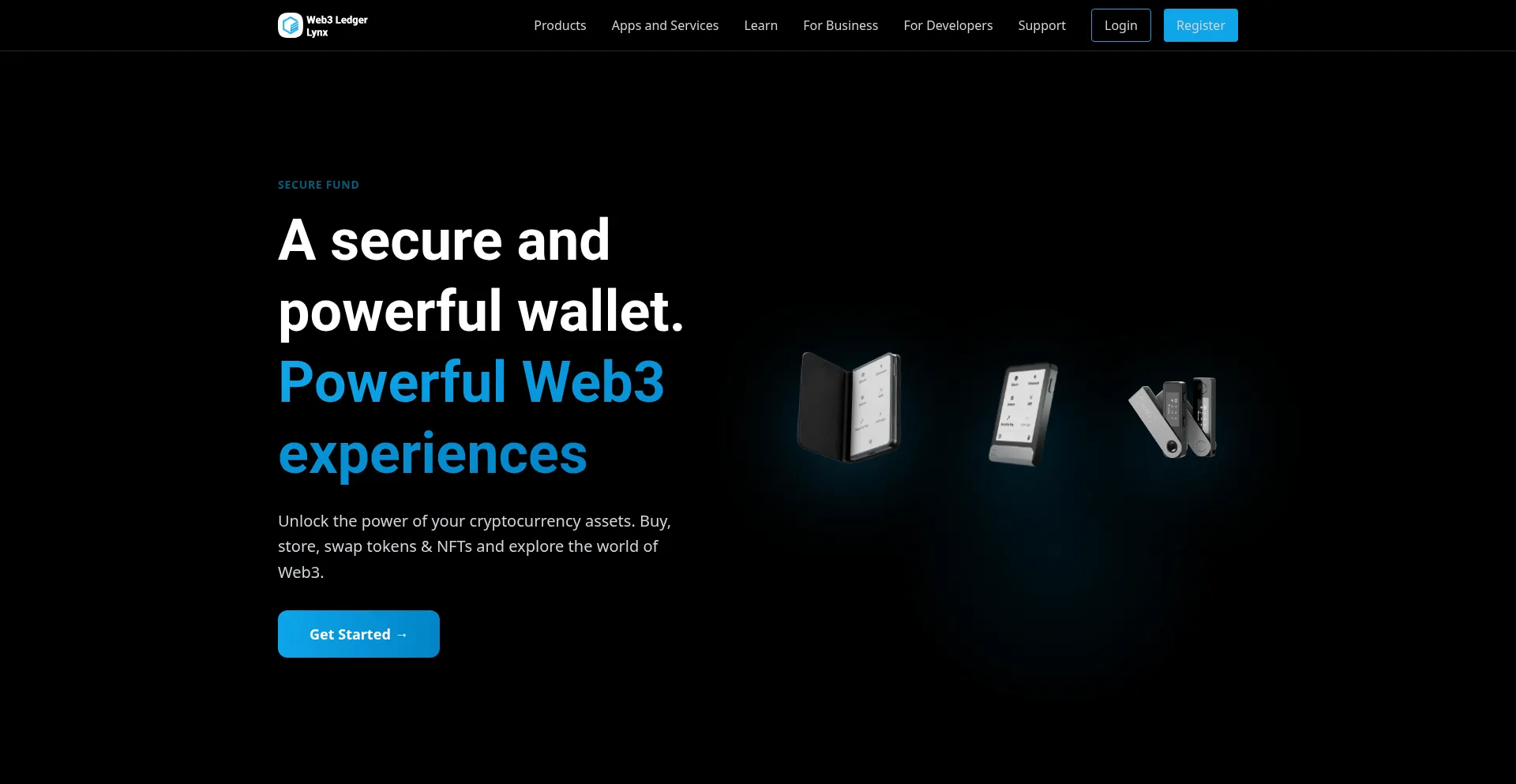 Web3ledgerlynx.com Screenshot
