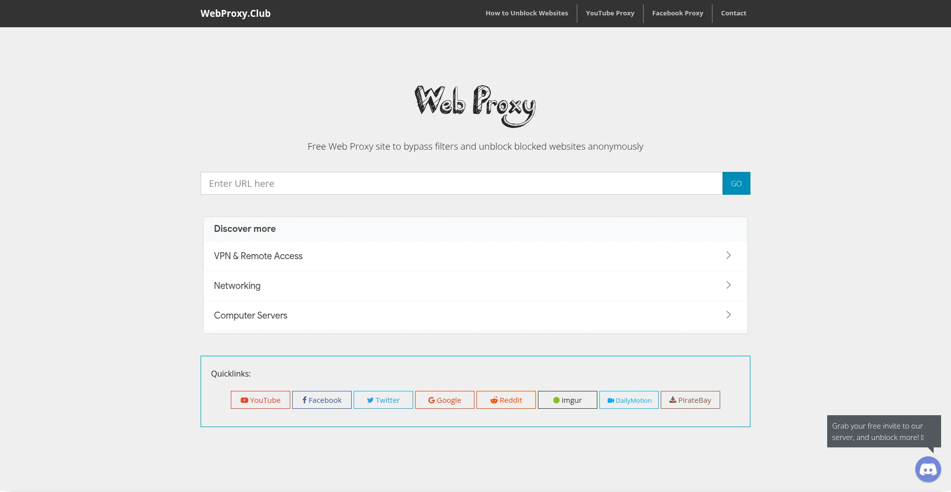 Webproxy.club