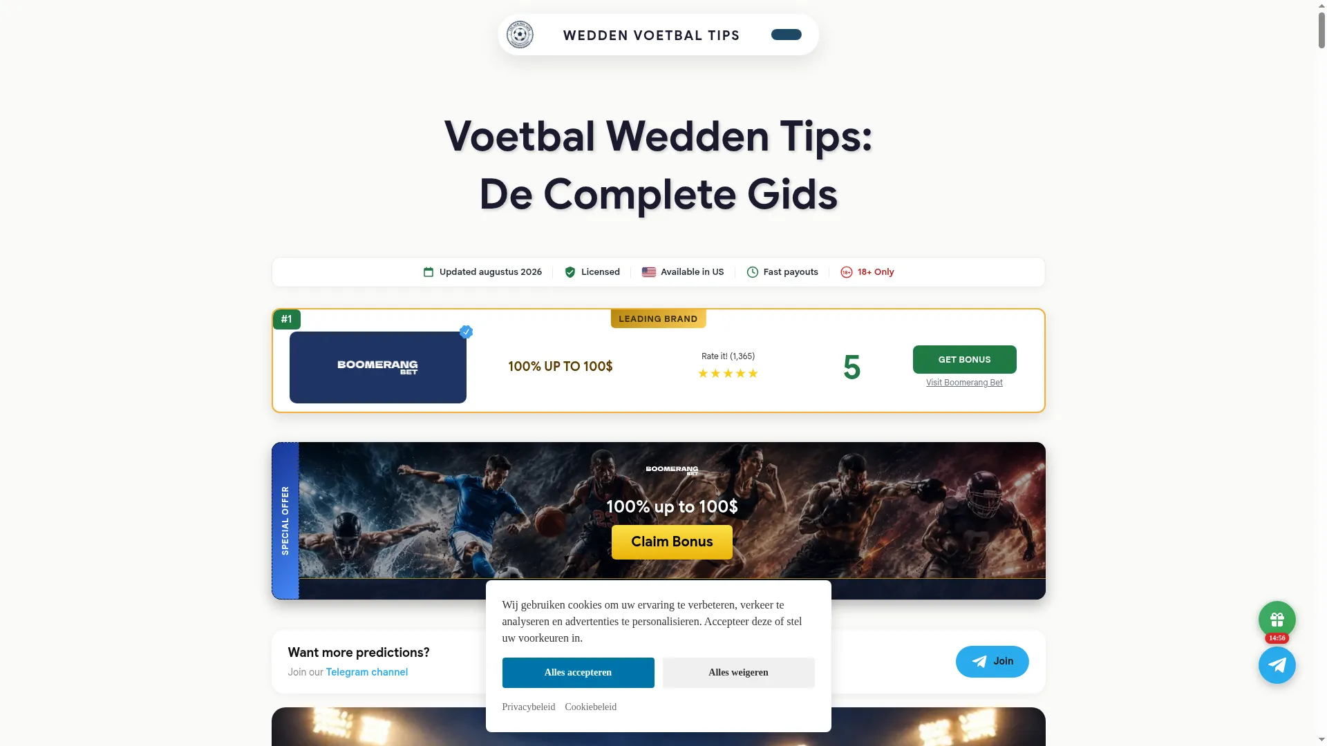 Weddenvoetbaltips.com