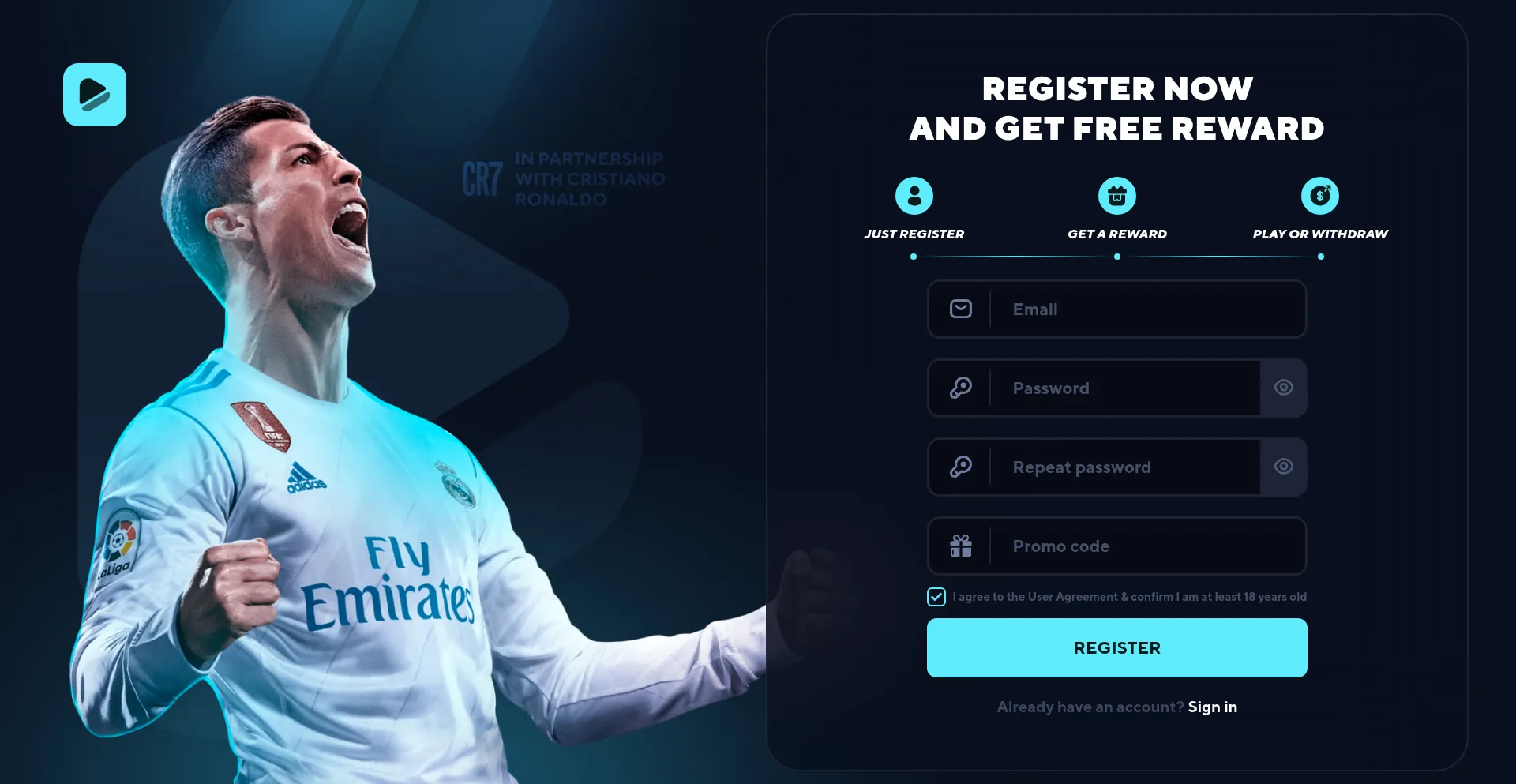 Website screenshot of Weeslots.com