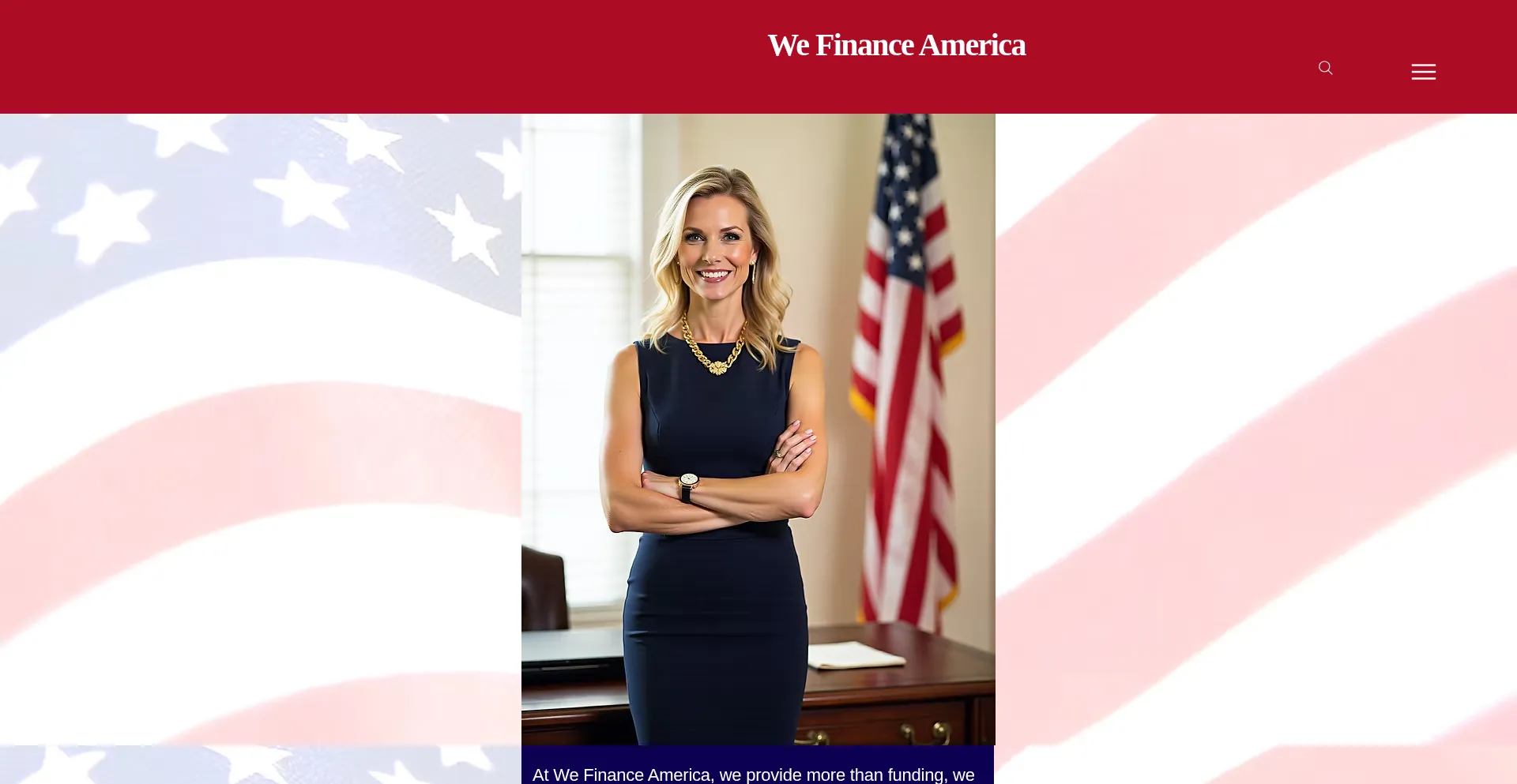 Wefinanceamerica.com Screenshot