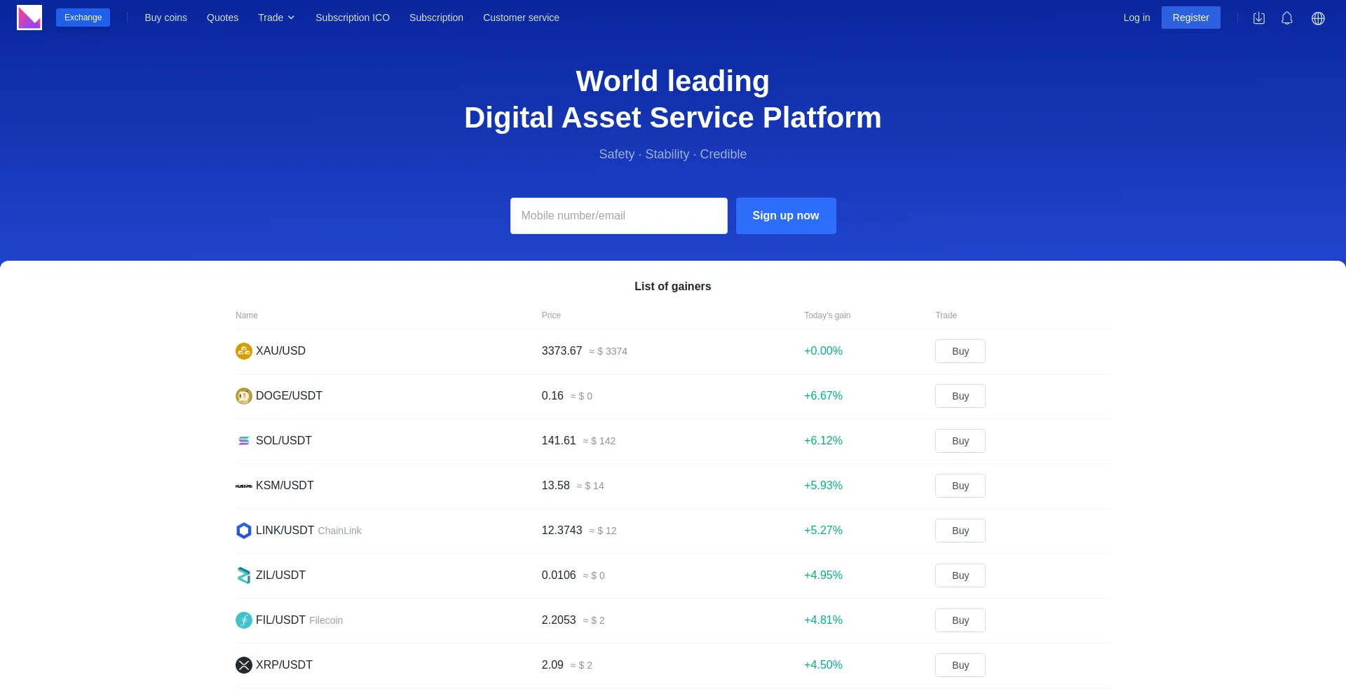 Website screenshot of Welinknow.com