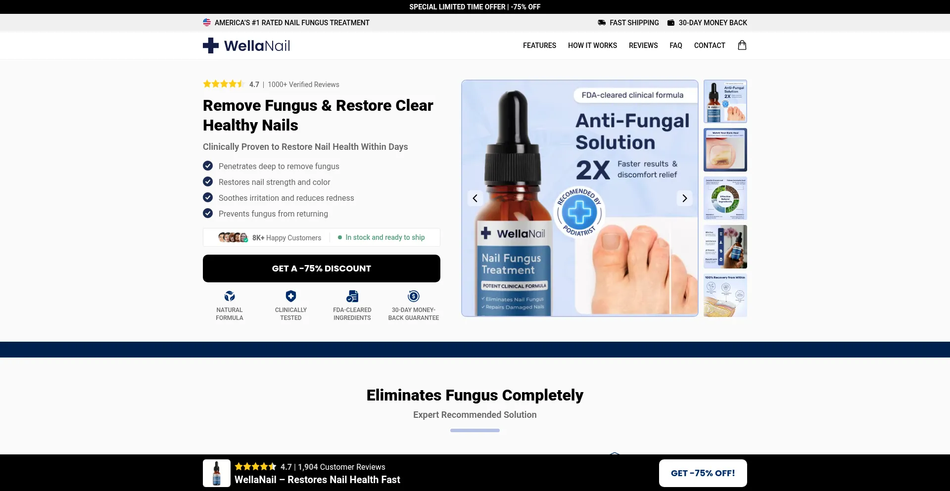 Wellanail.com Screenshot