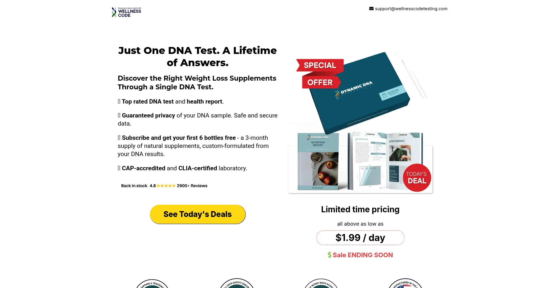 Is Wellnesscodetesting.com Safe?