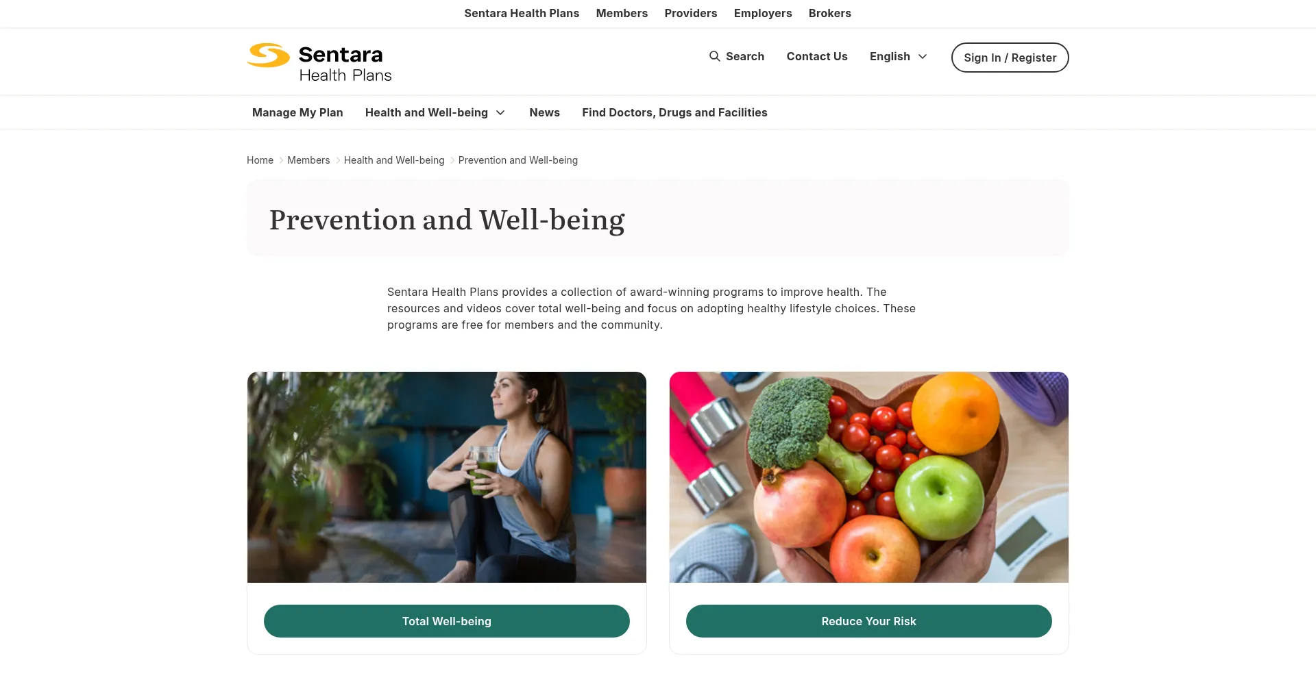 Website screenshot of Wellnessforme.com