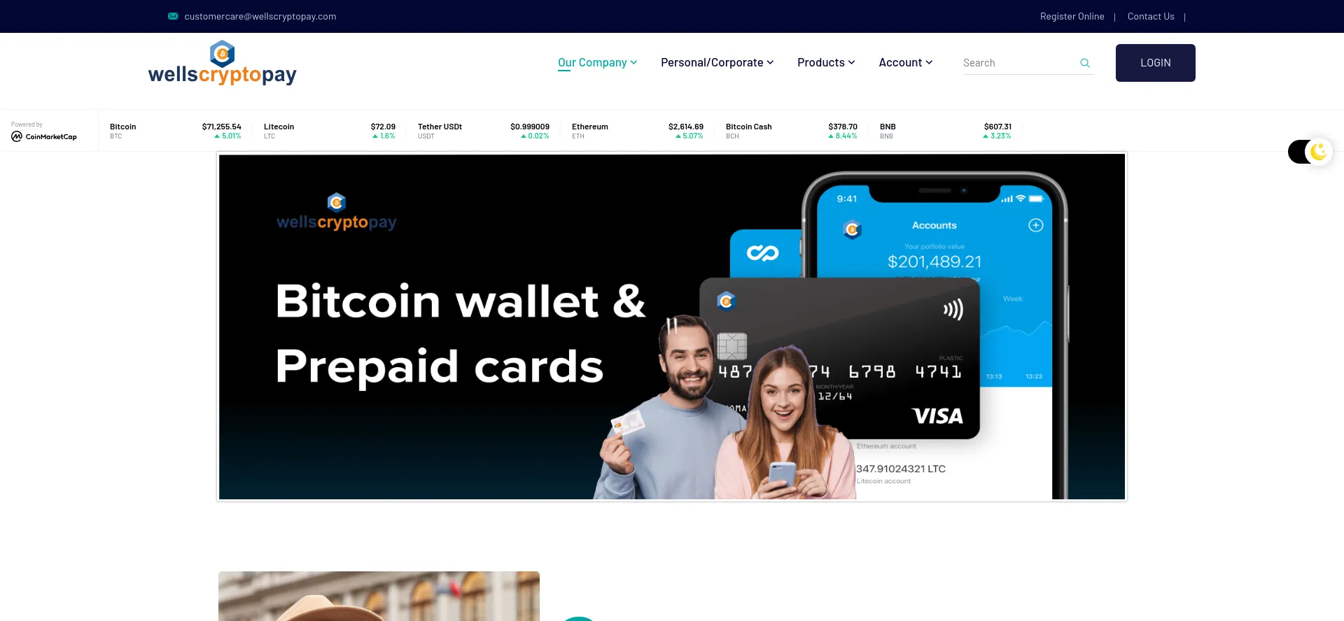 Wellscryptopay.com