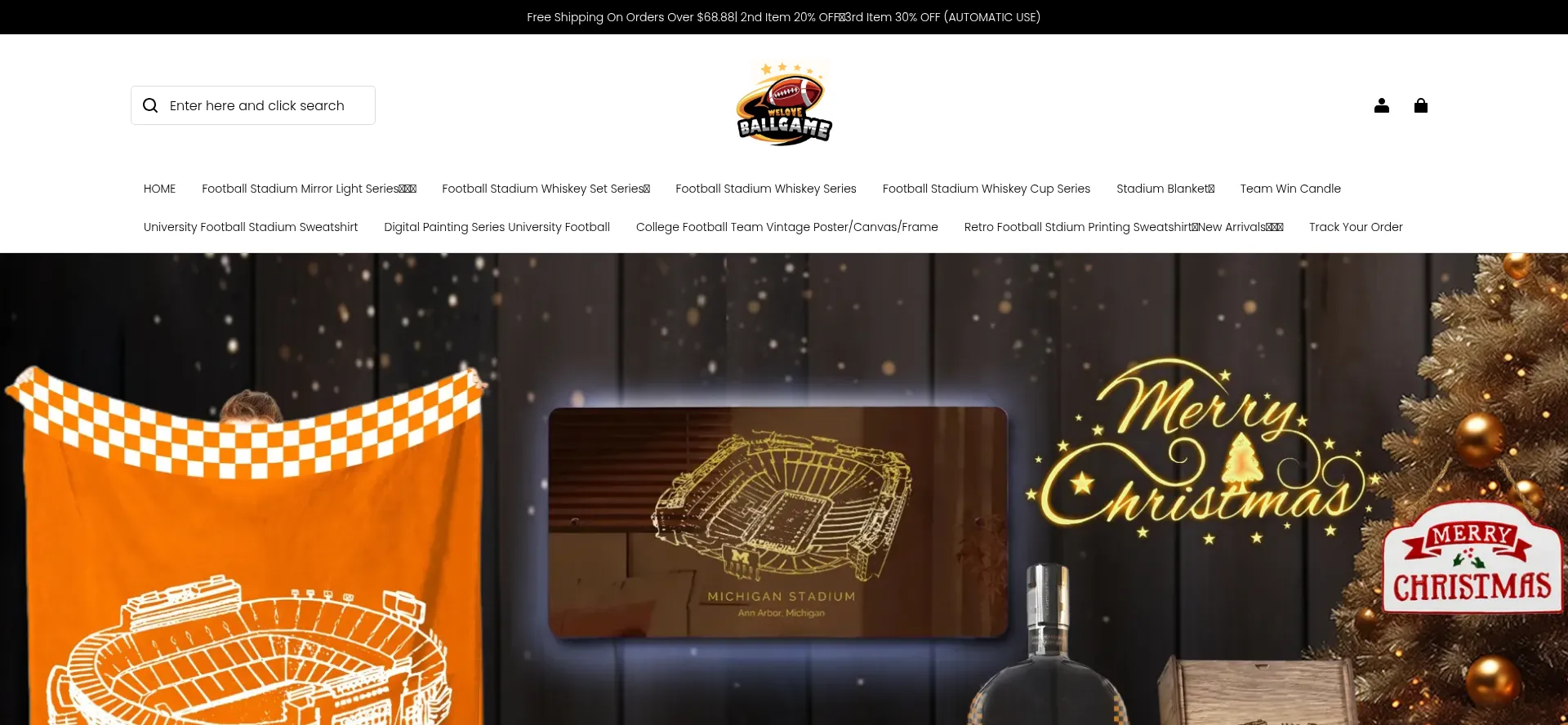 Website screenshot of Weloveballgame.com